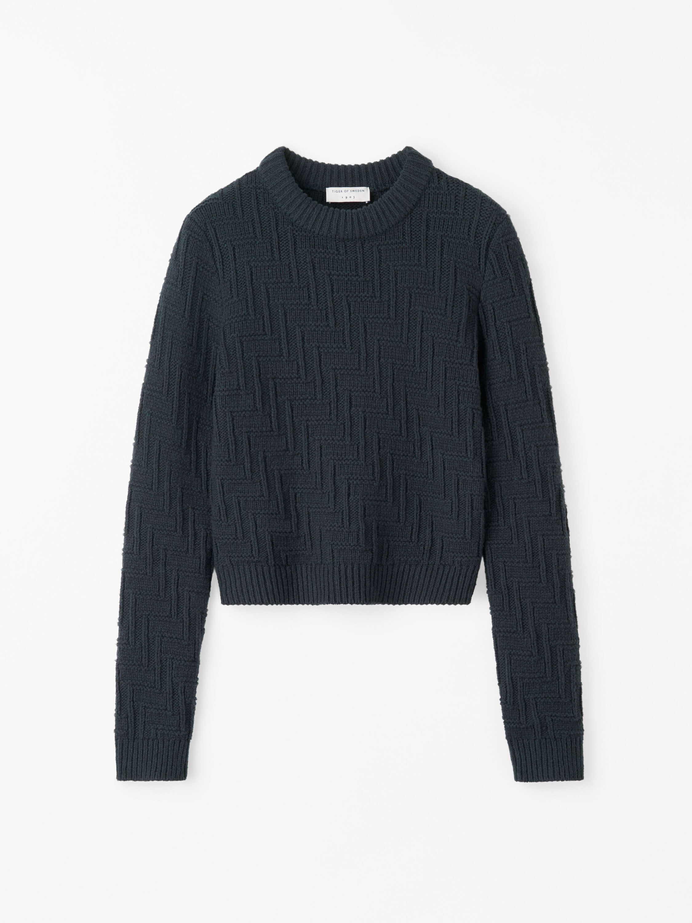 Marie Knitted Textured Pullover