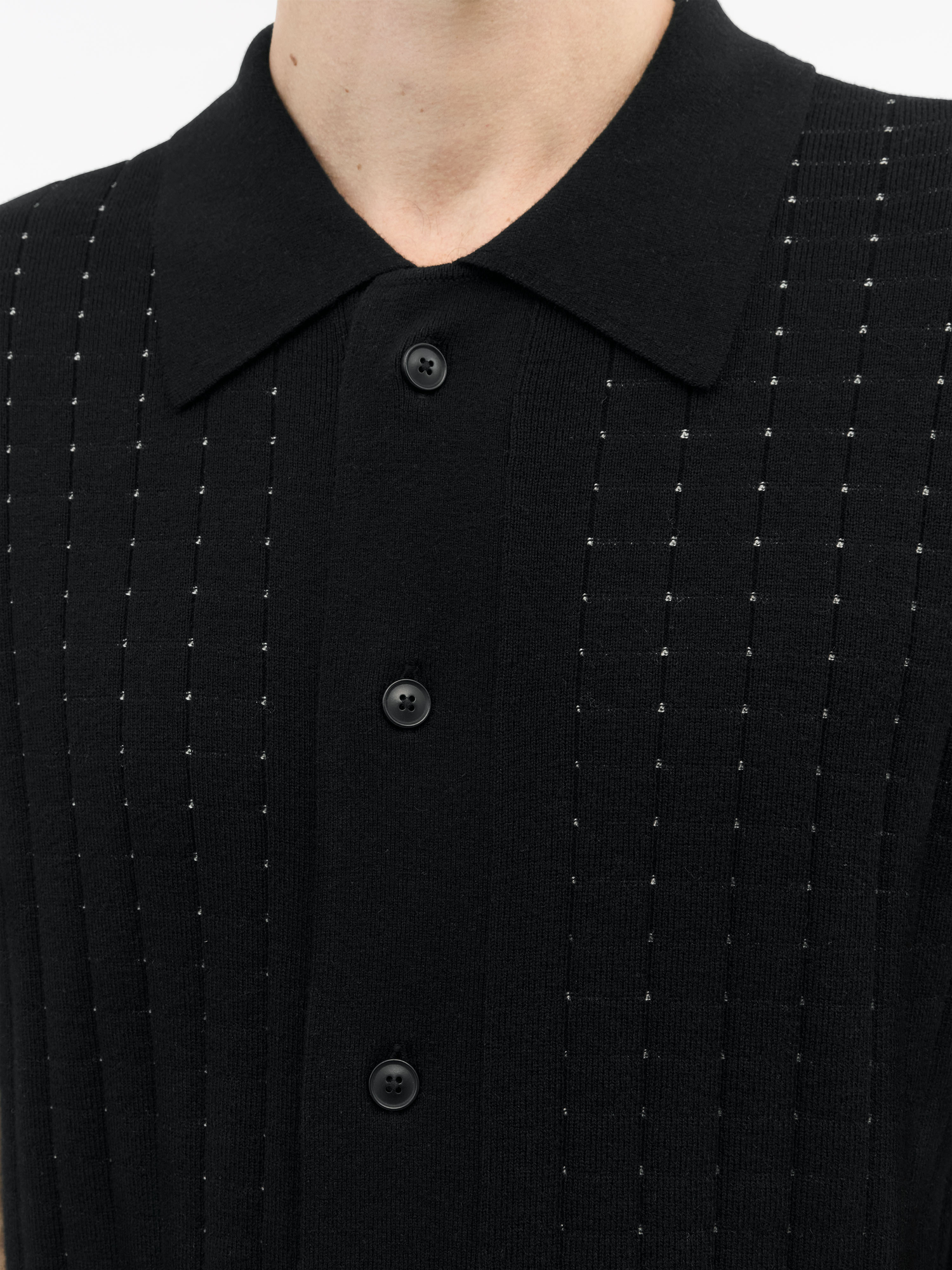 Araawen Fine-Knit Polo