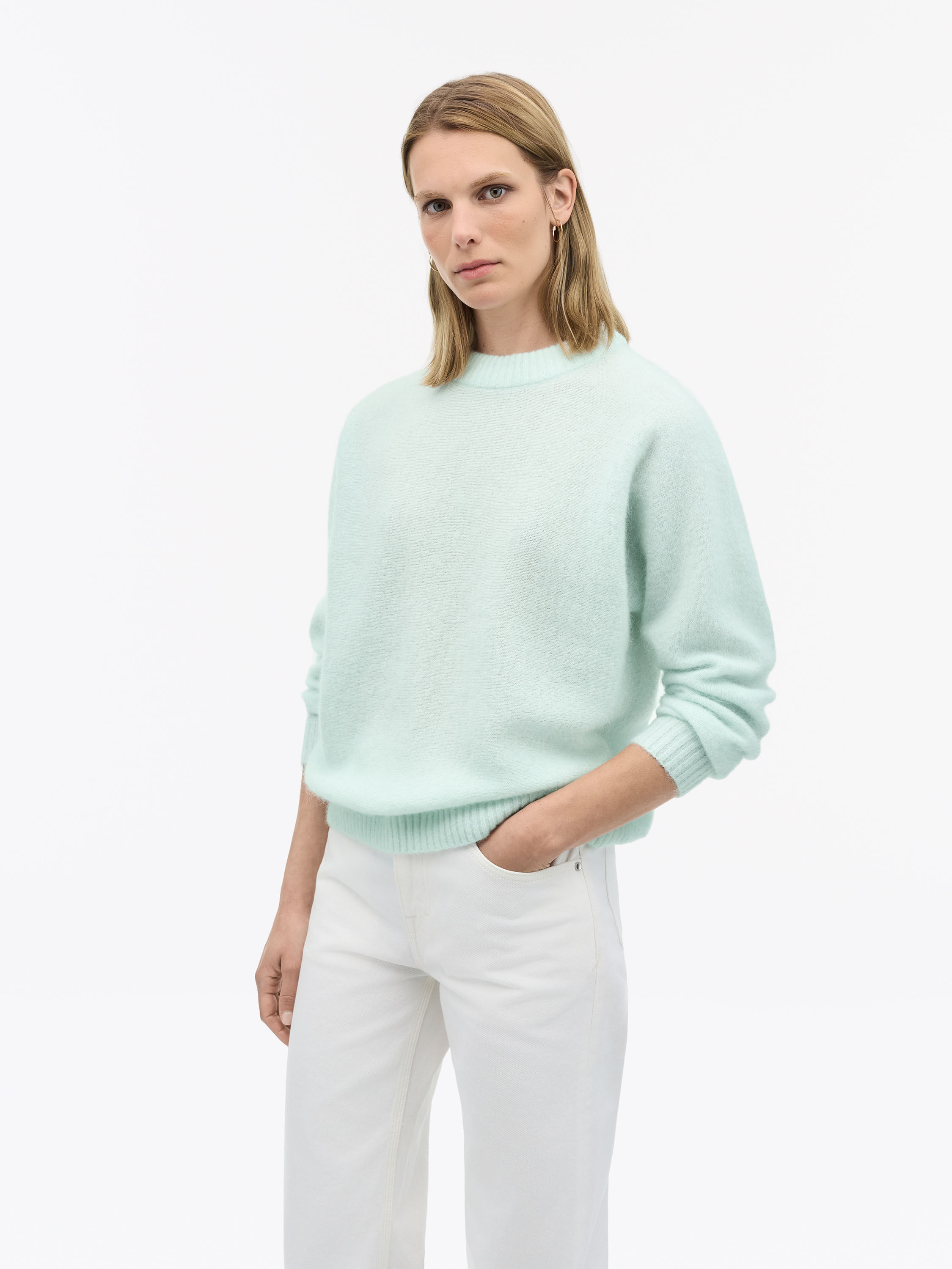 Gwynn RWS Mohair-Merino Pullover
