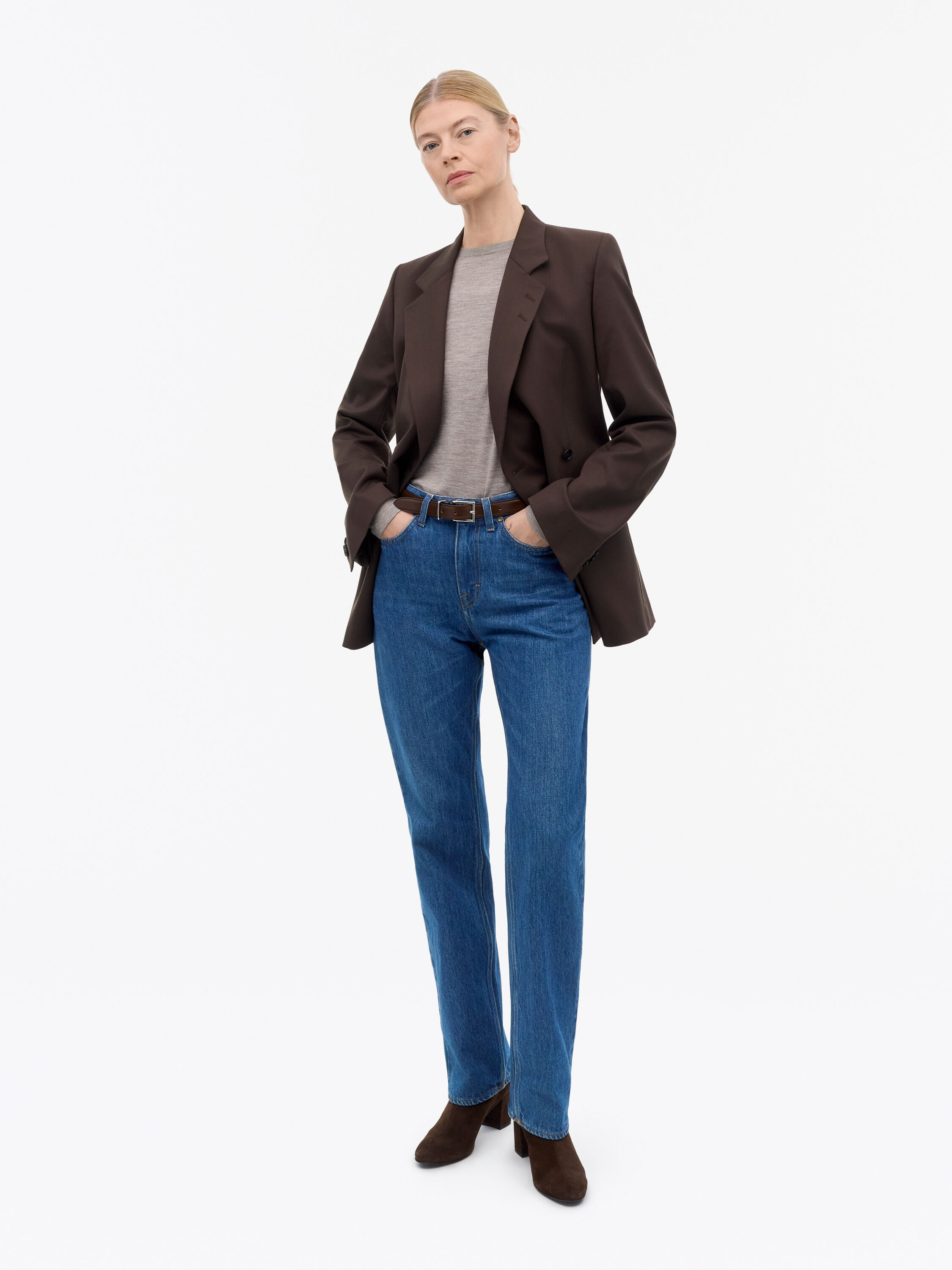 Evee Lumen Straight-Leg Jeans