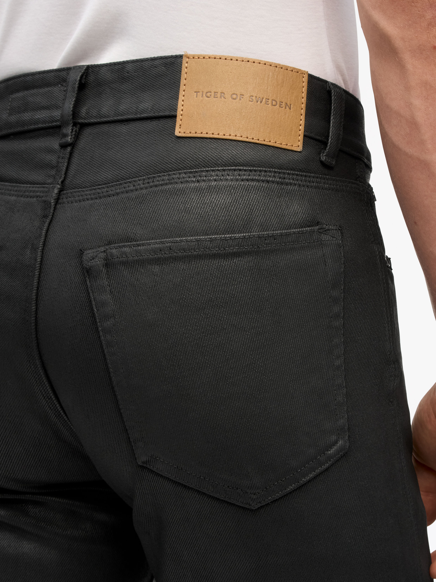 Alec Coated Denim Jeans