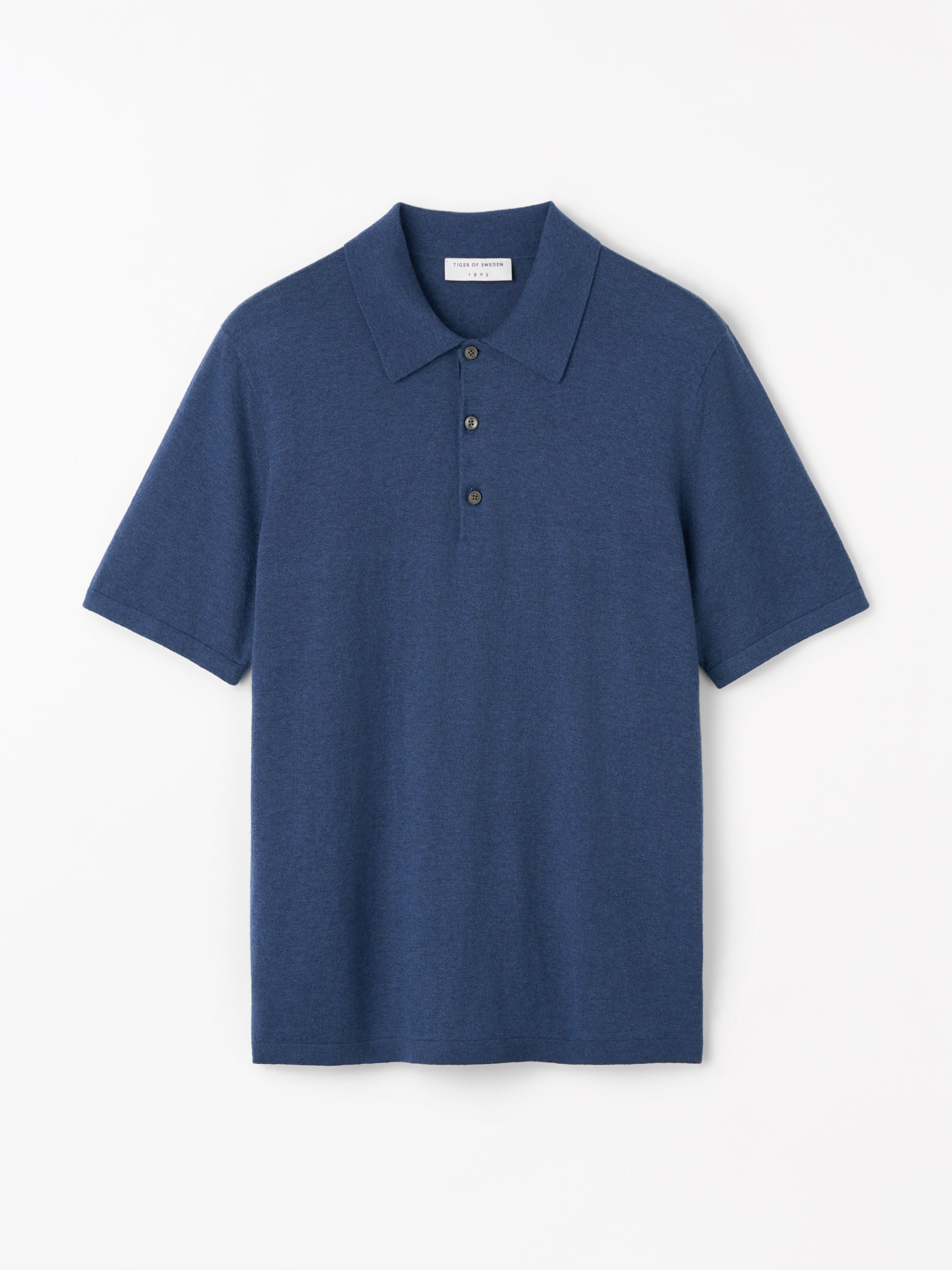 Erros Bomulds-H&oslash;r Poloshirt