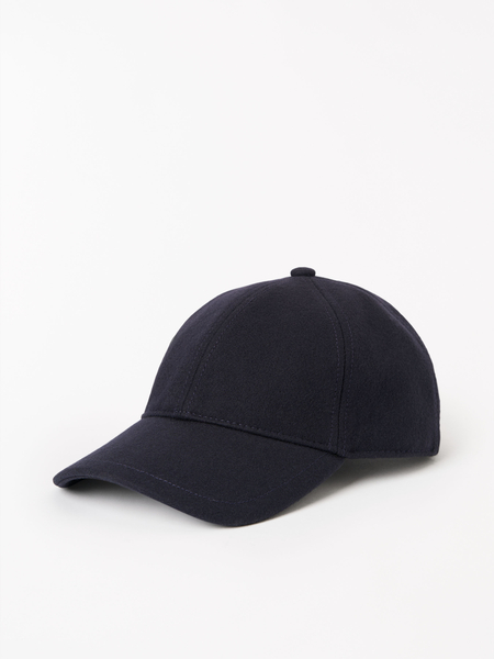 Hent Cashmere-Wool Baseball Cap