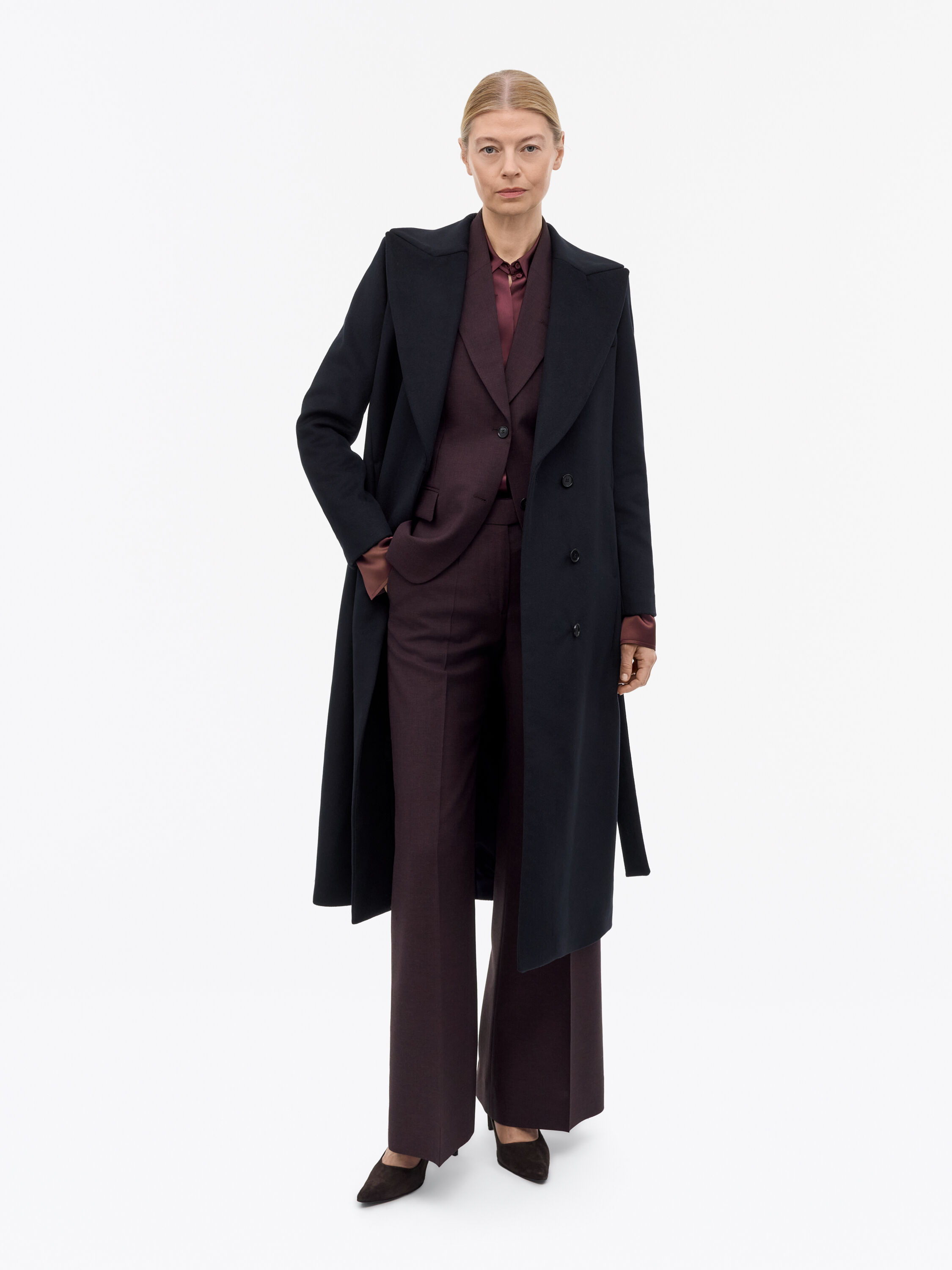 Manteau En Laine Et Cachemire Rimina