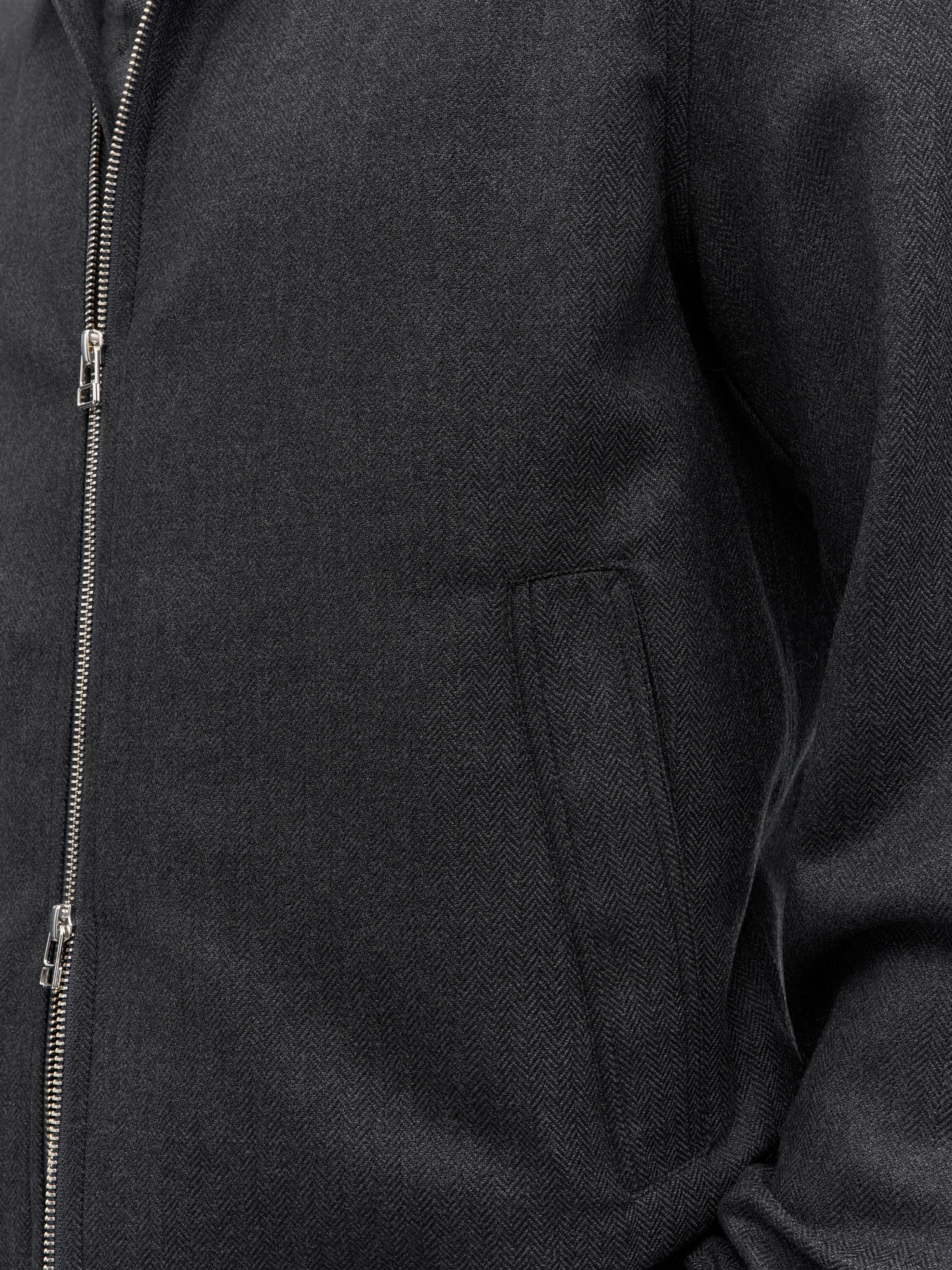 Barnaby Herringbone Shirt Jacket