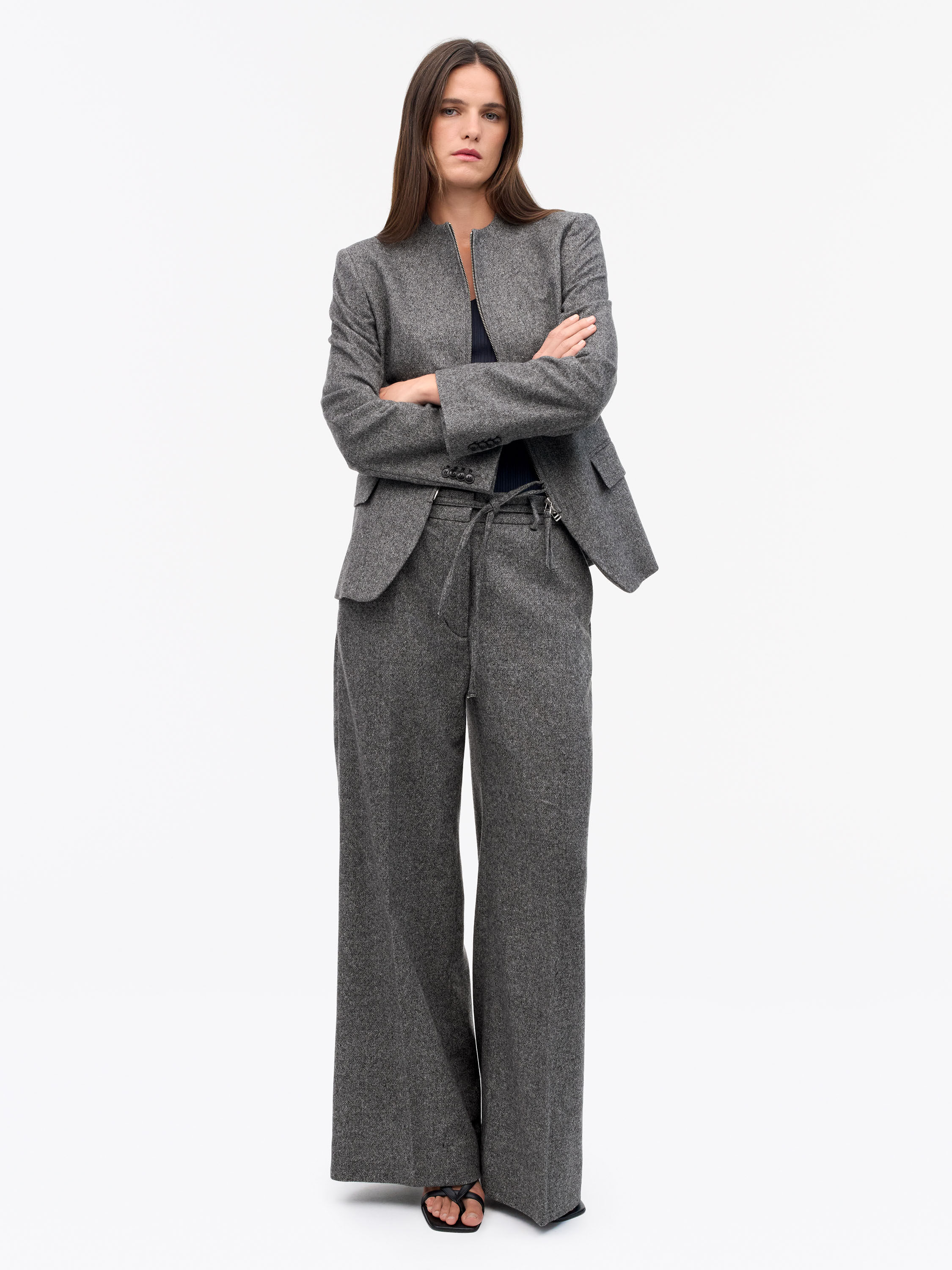 Ellis Brushed Wool Trousers
