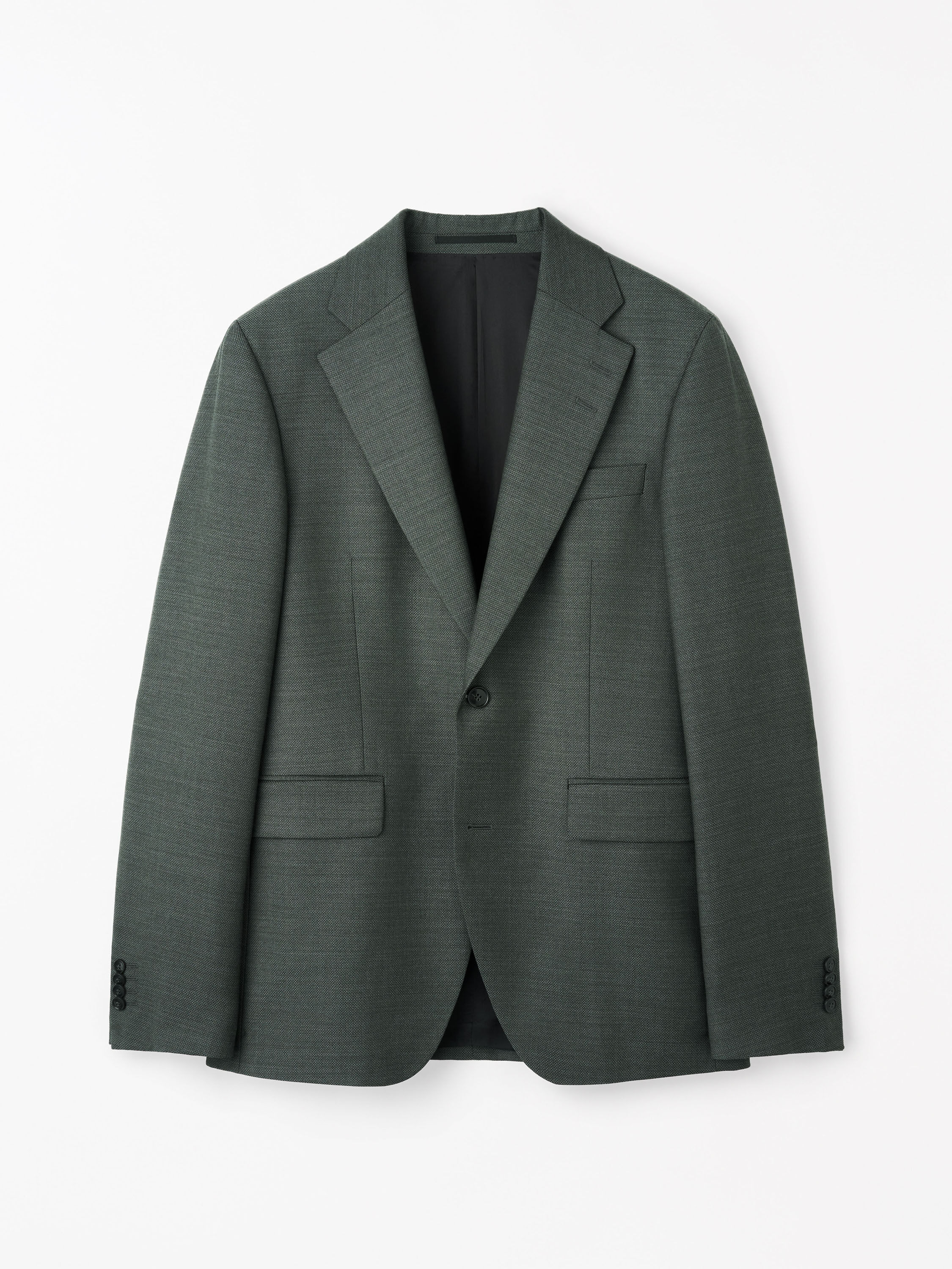 Ease Dark Green Wool Suit