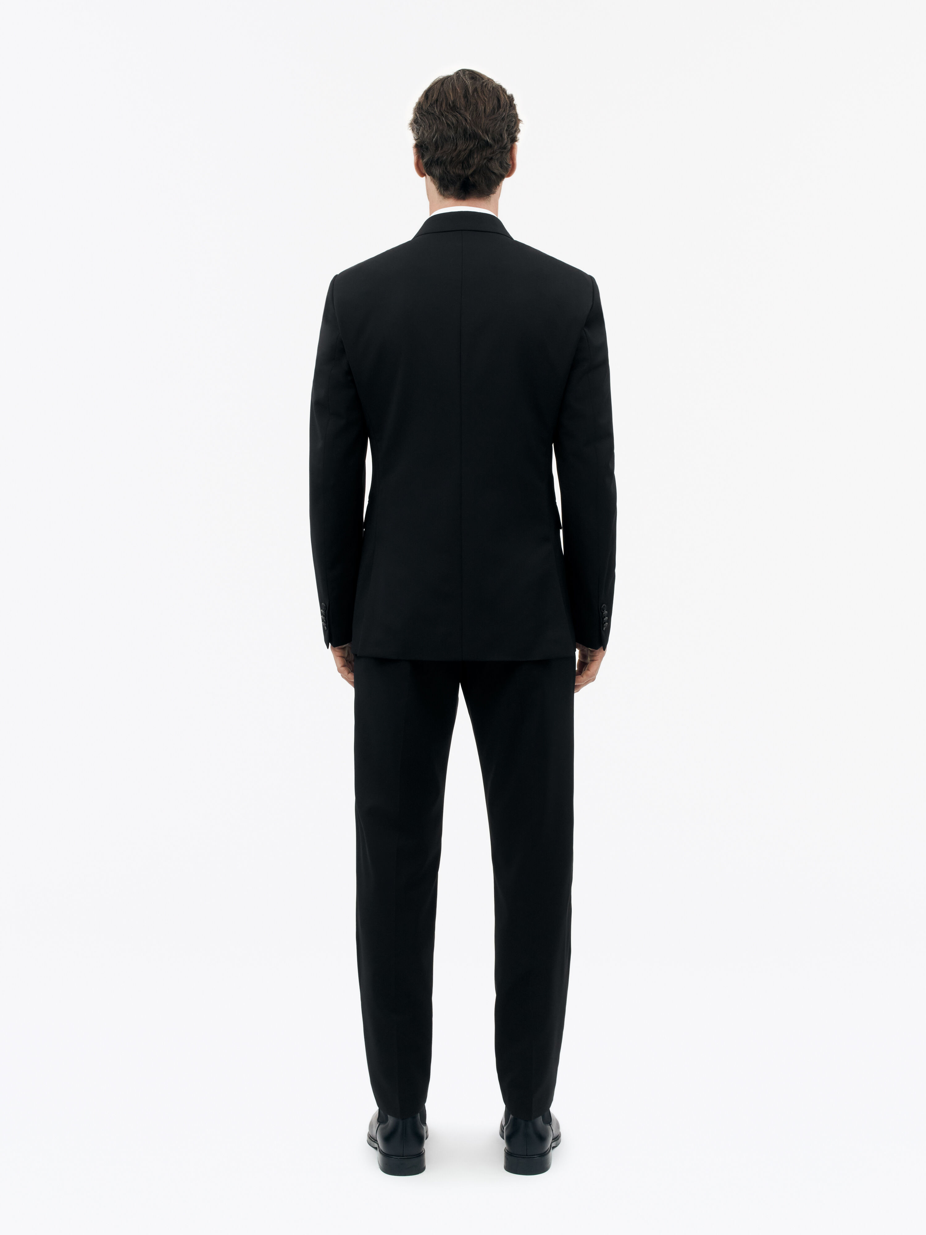 Justin Semi Slim-fit Wool Suit