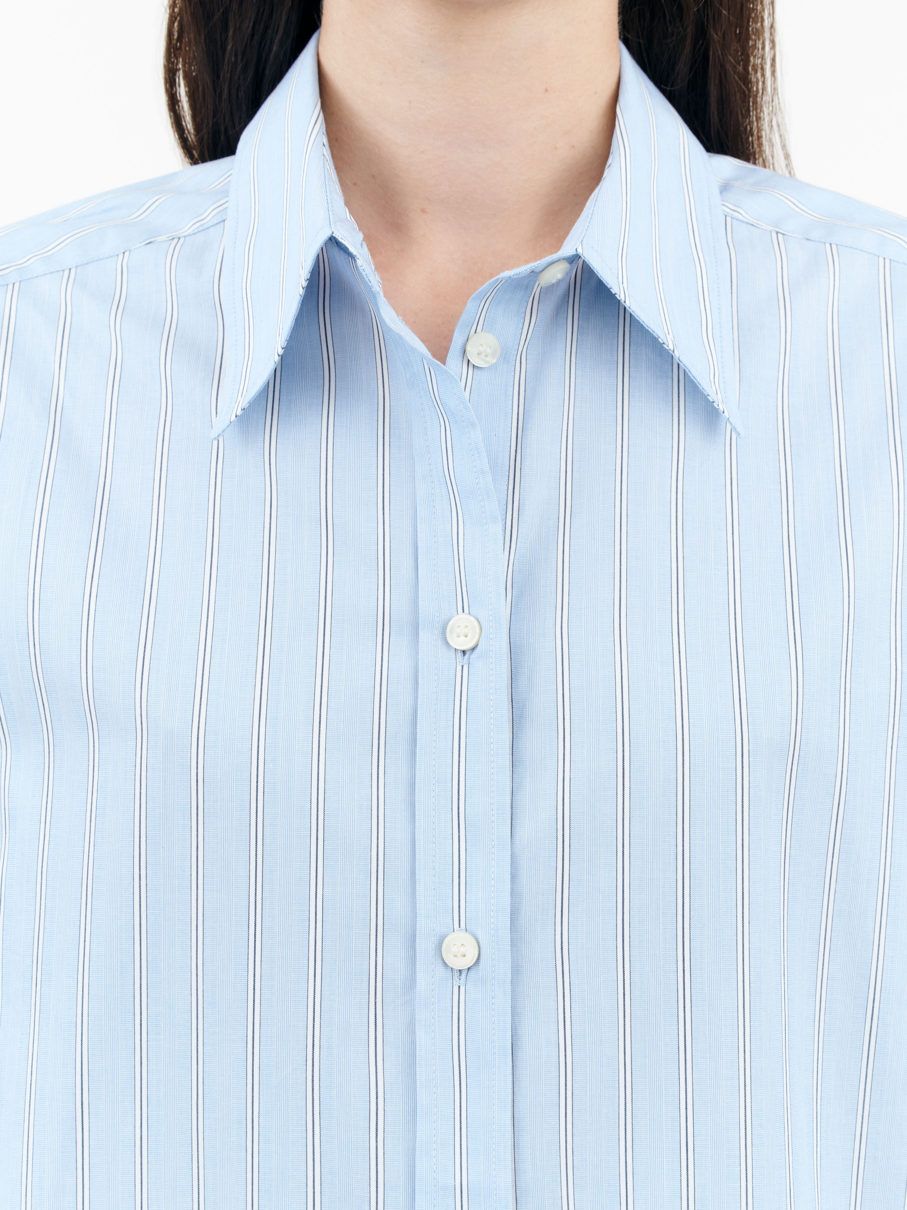 Silvie Pinstriped Dress