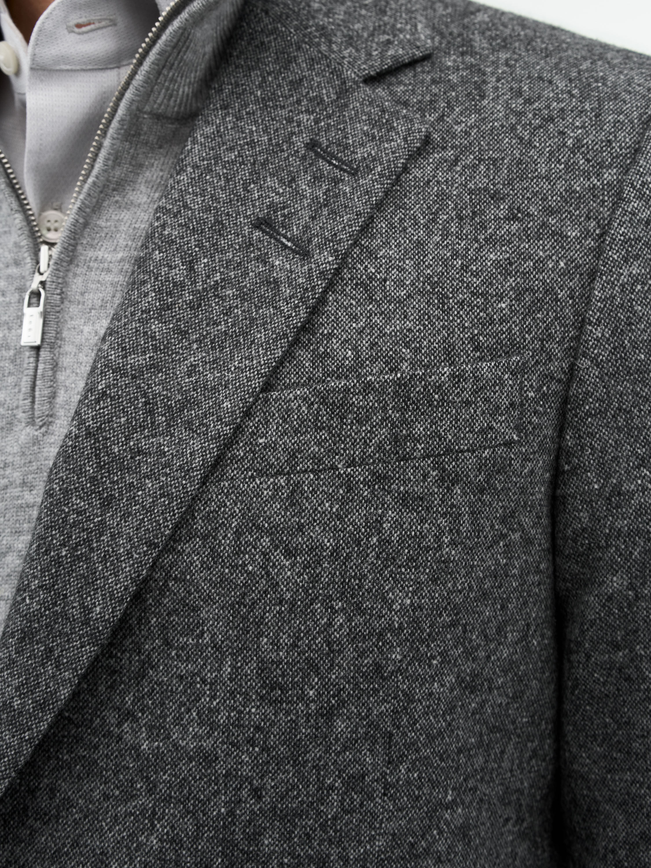 Justin Brushed Wool Jacket