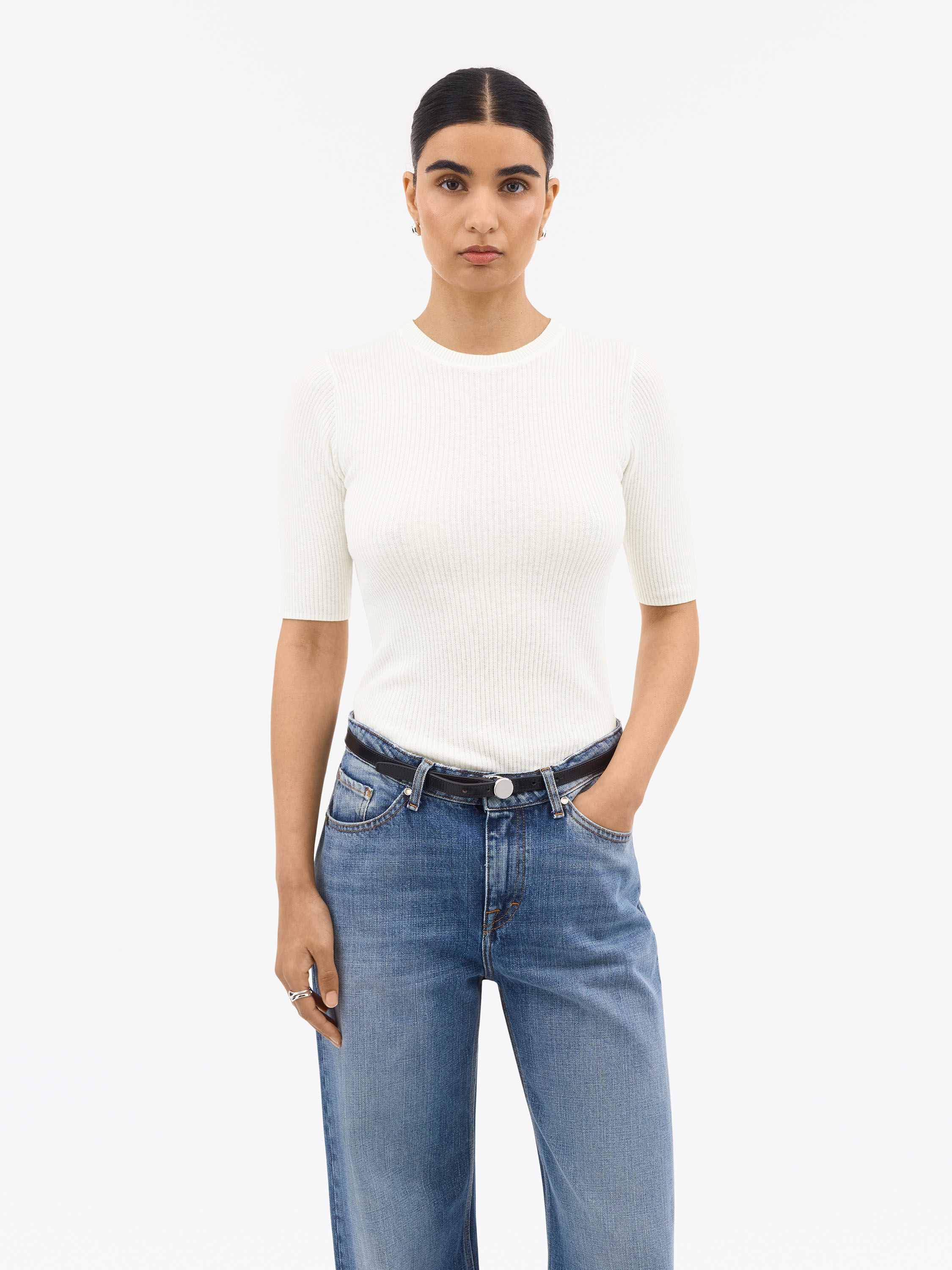 Orvi Slim Knitted T-shirt