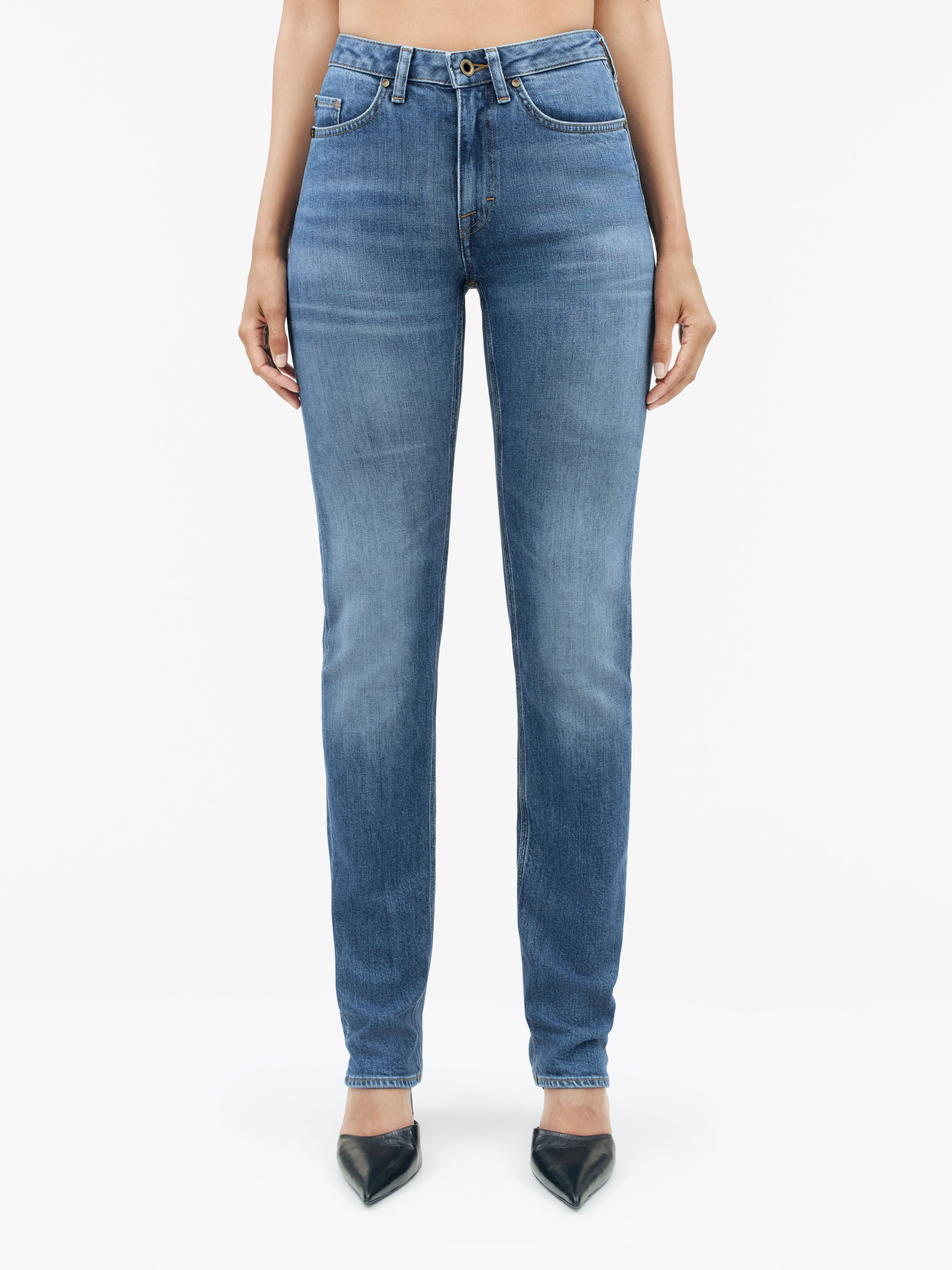 Maggie Slim Straight Jeans