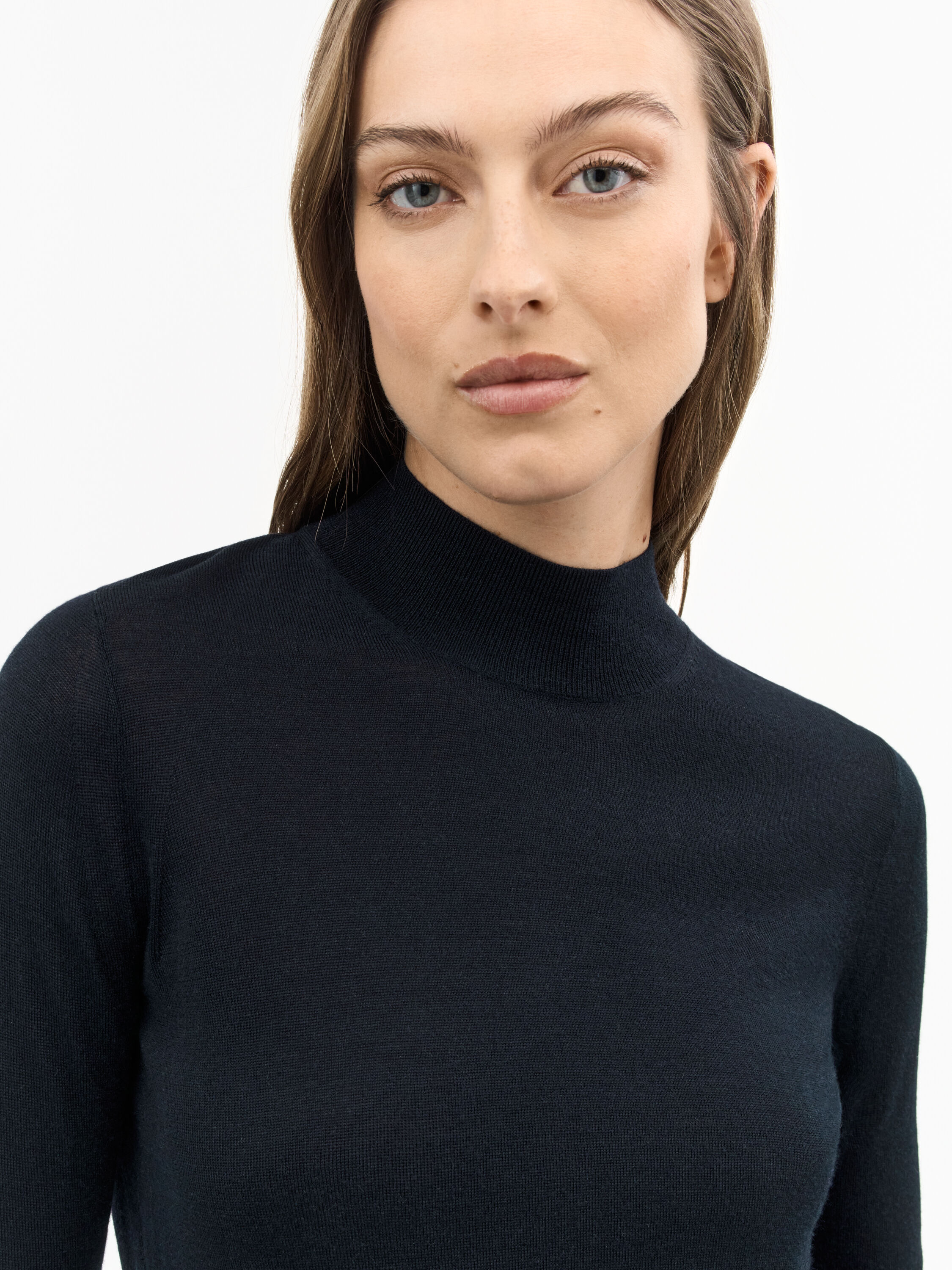 Winnie Mock Neck Pullover