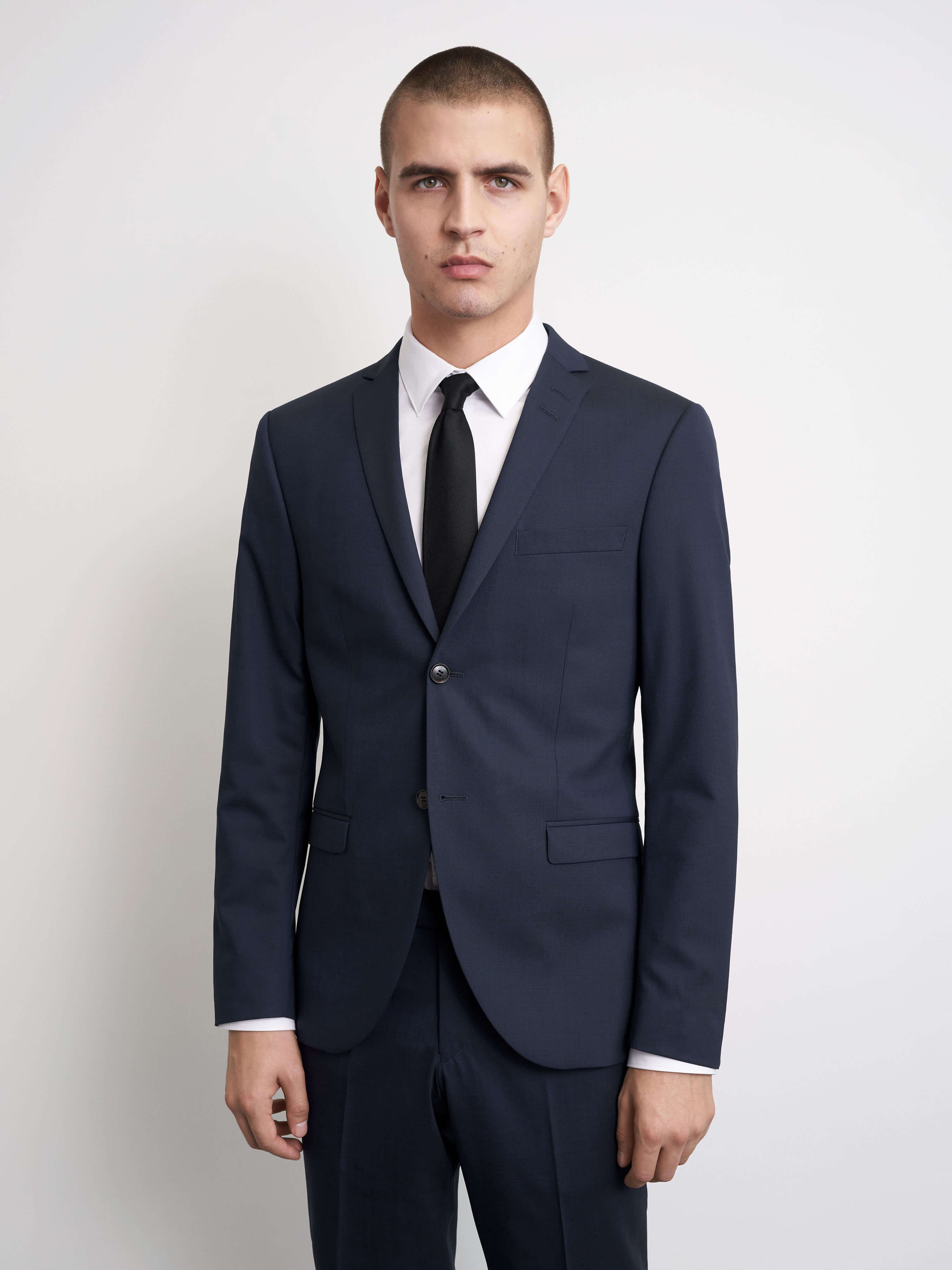 Slim wool elastane blend Jile Blazer | Tiger Of Sweden