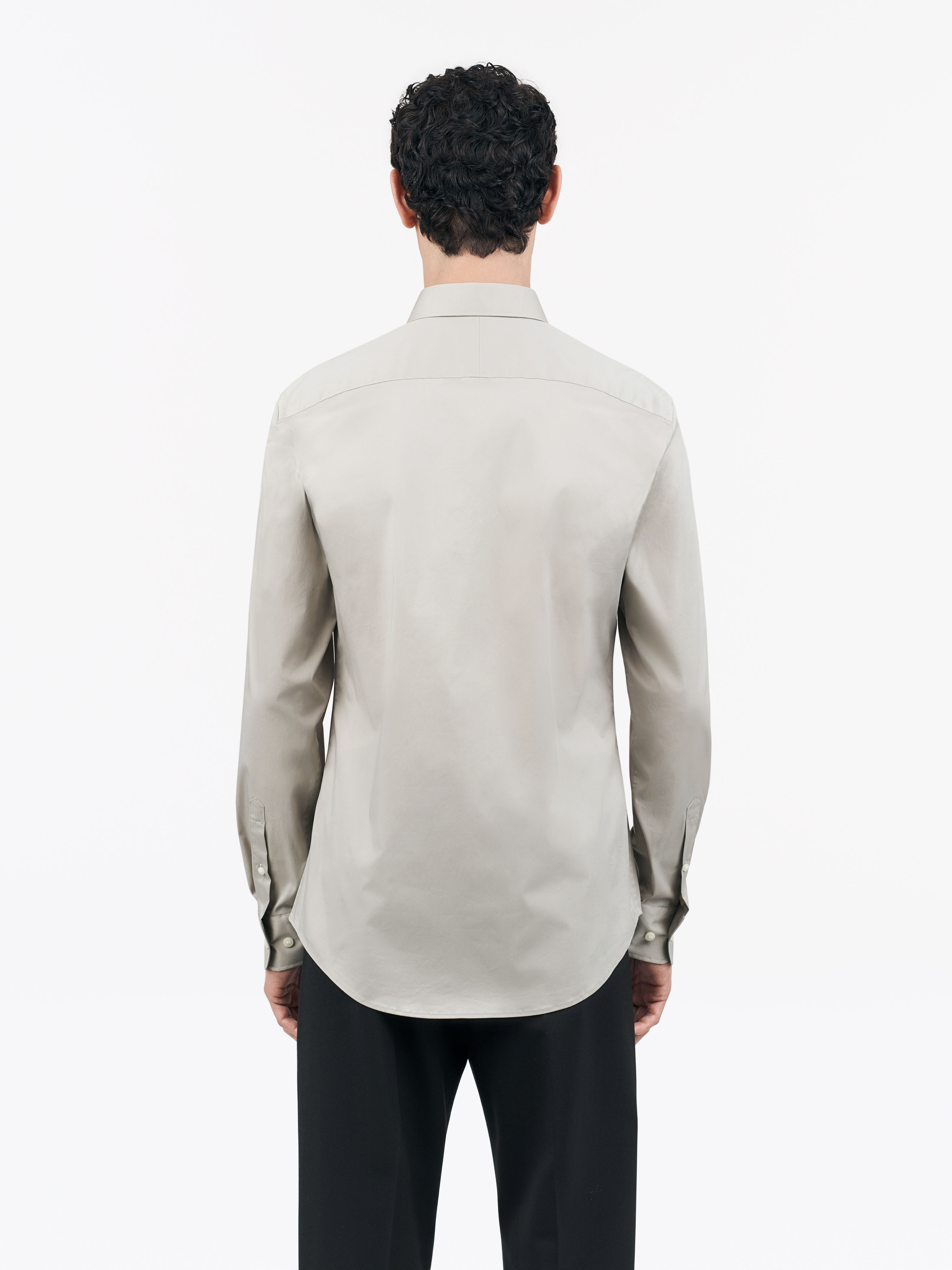 Adley pointed stand-up collar Shirt