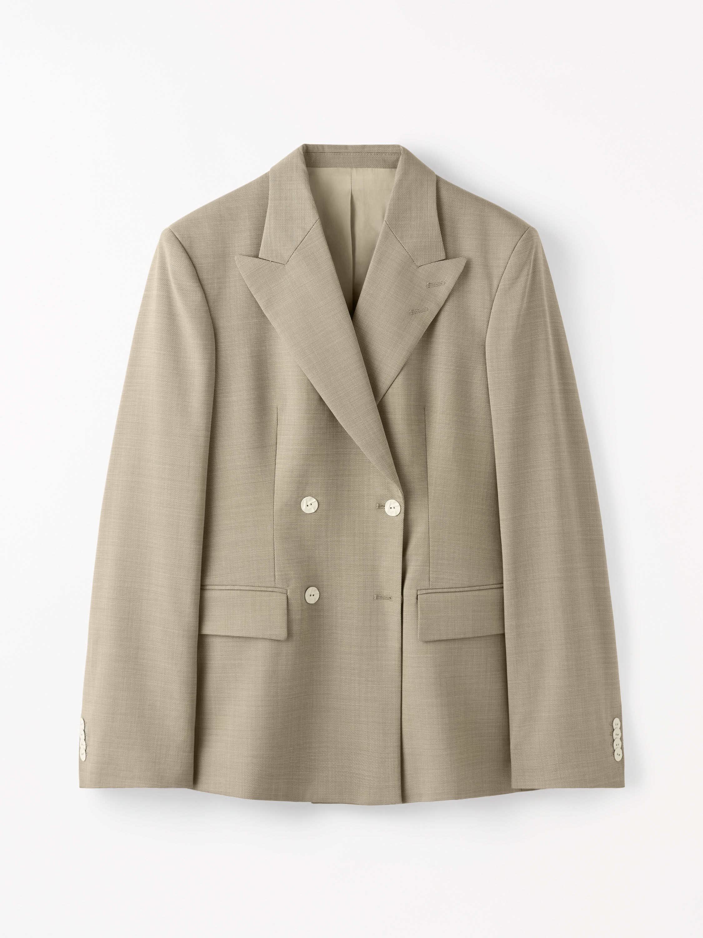 Elmi Ivory Wool Suit