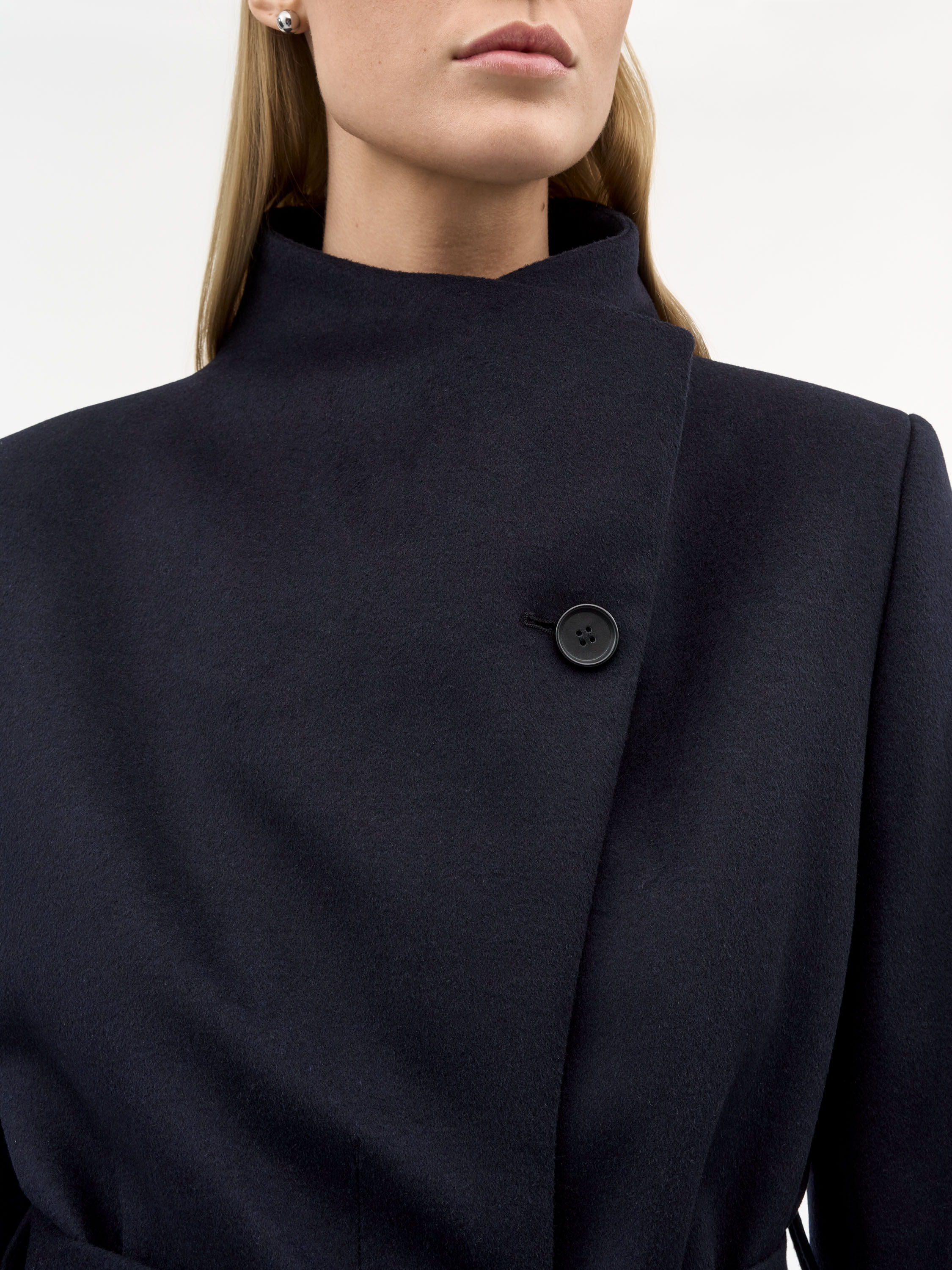 Cedrin Manteau en M&eacute;lange Cachemire