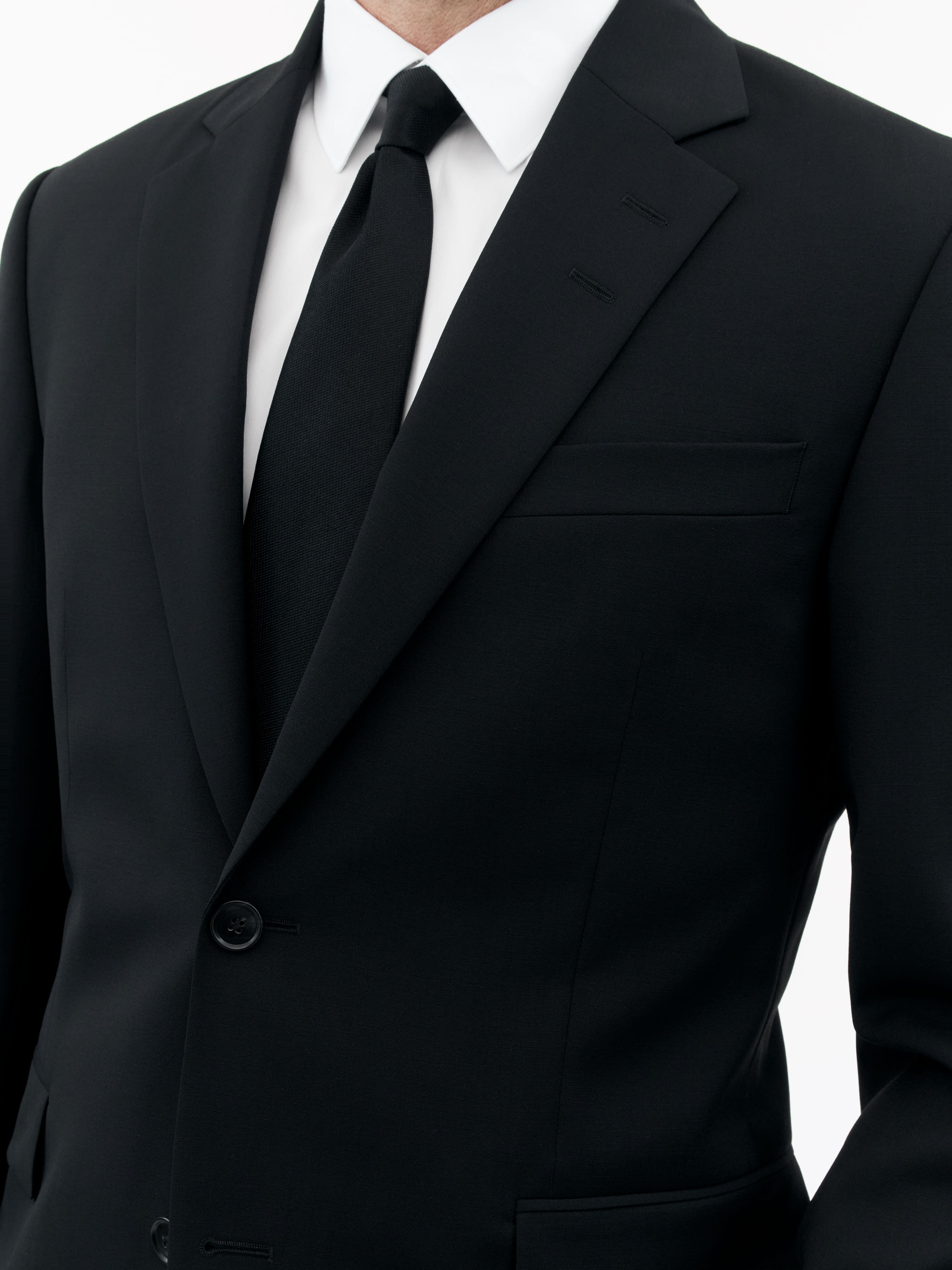 Justin Semi Slim-fit Wool Suit