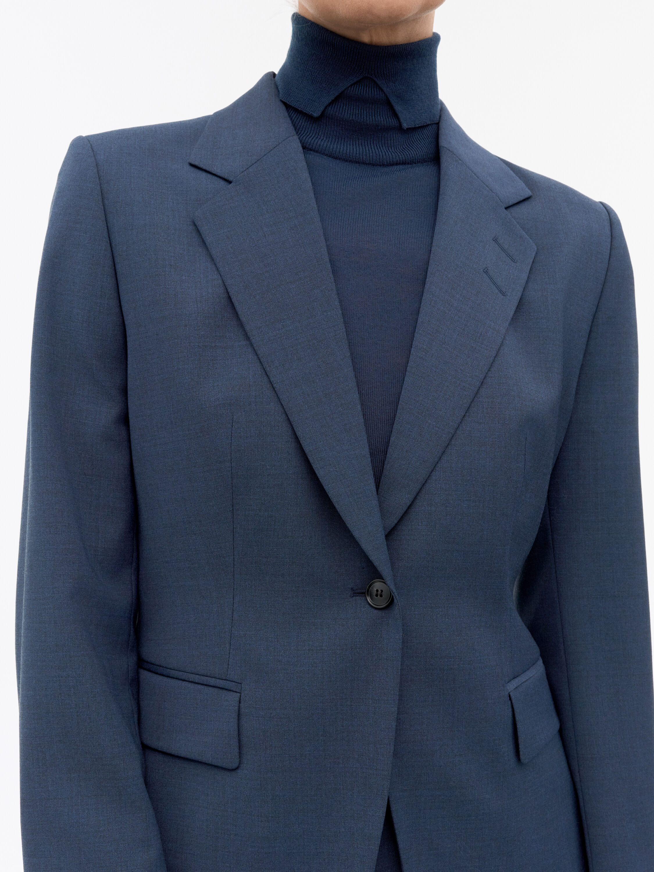 Nancy Blue Wool Suit