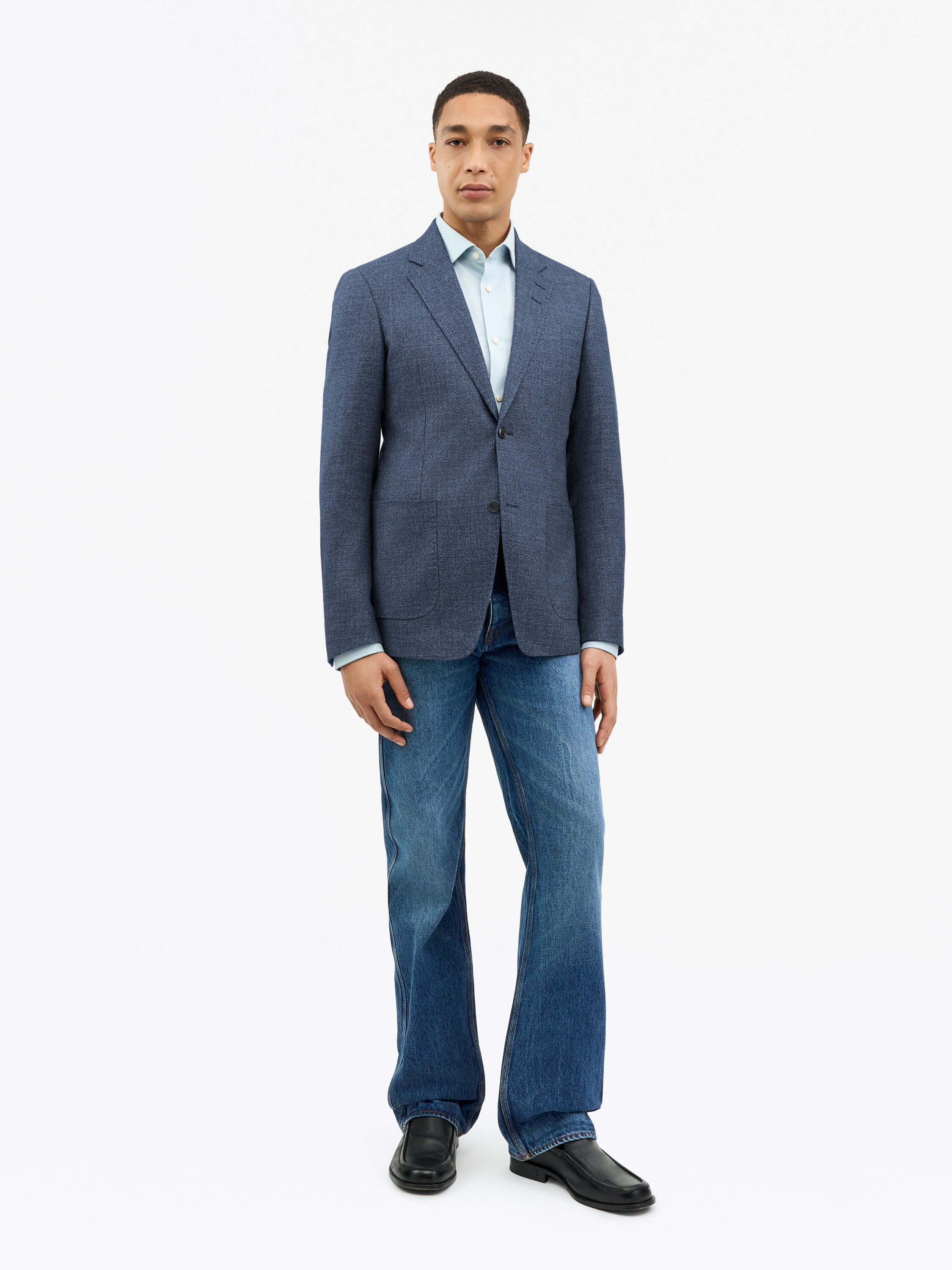 Justin HL Linen-Wool Jacket