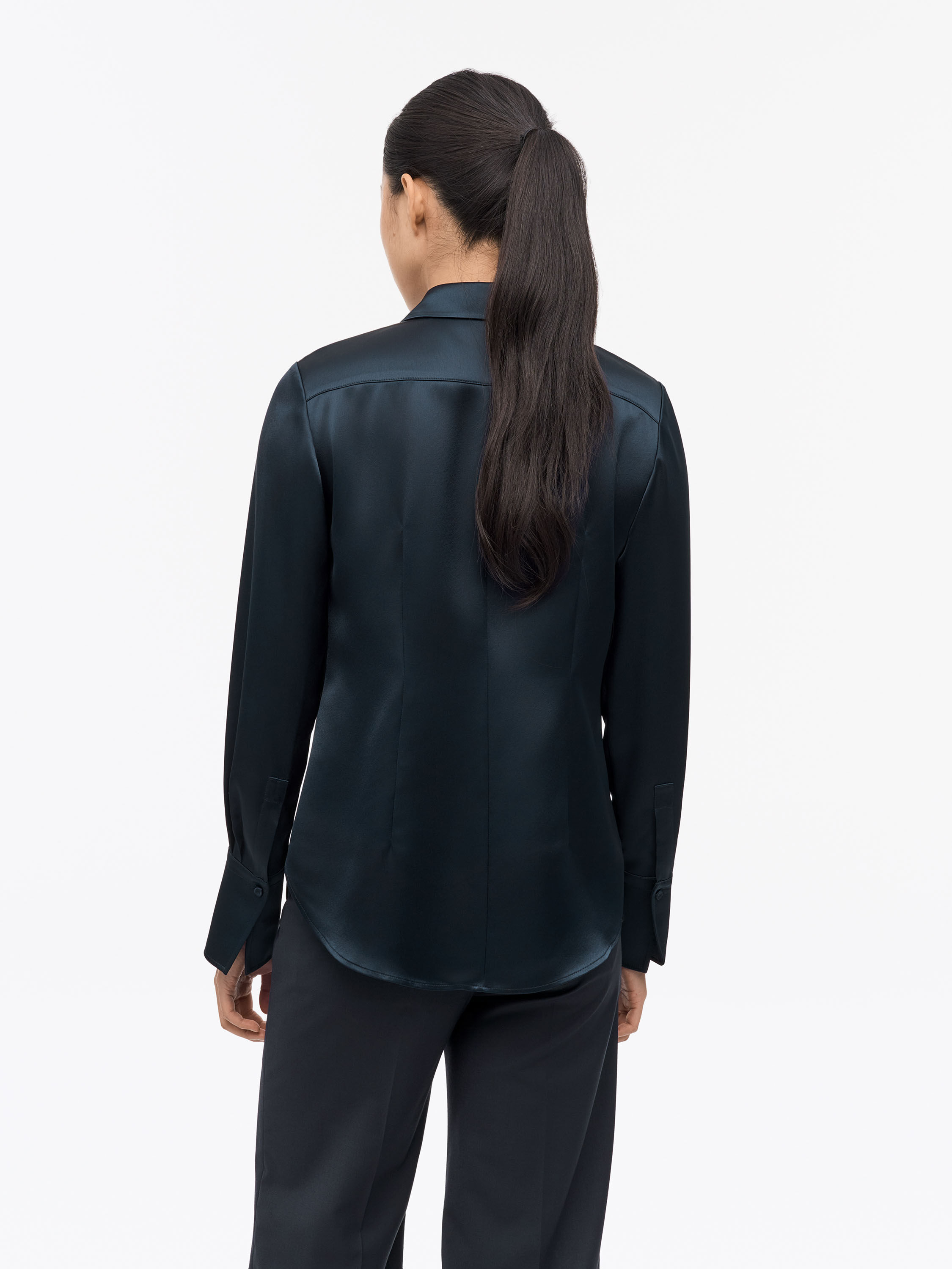Daphne Festive Satin Shirt