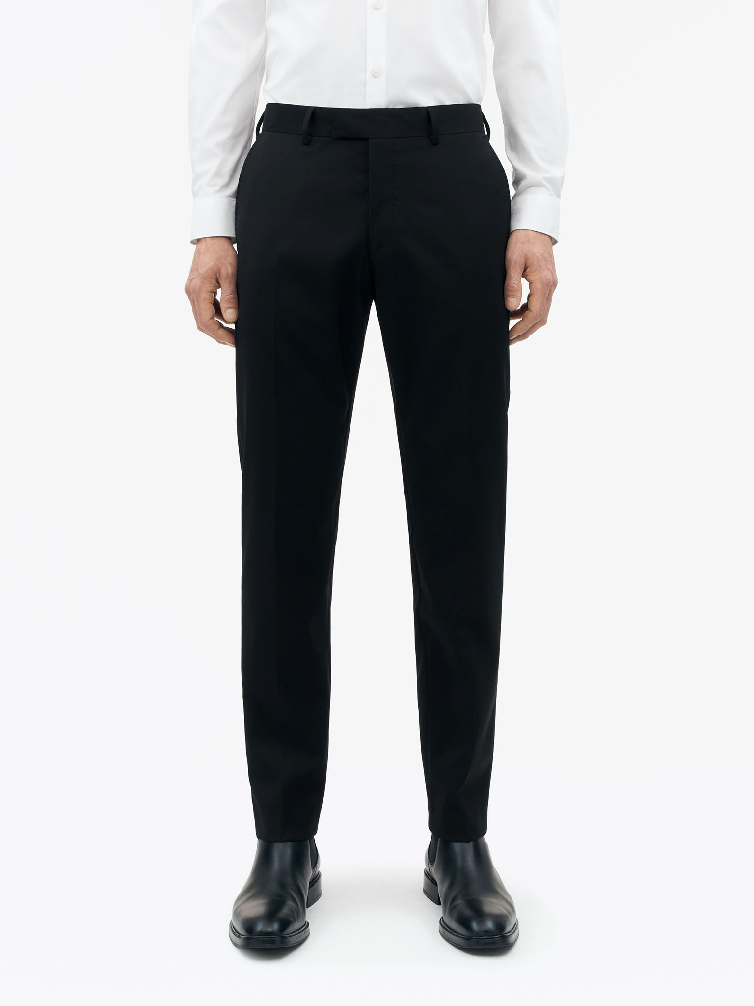 Justin Semi Slim-fit Wool Suit