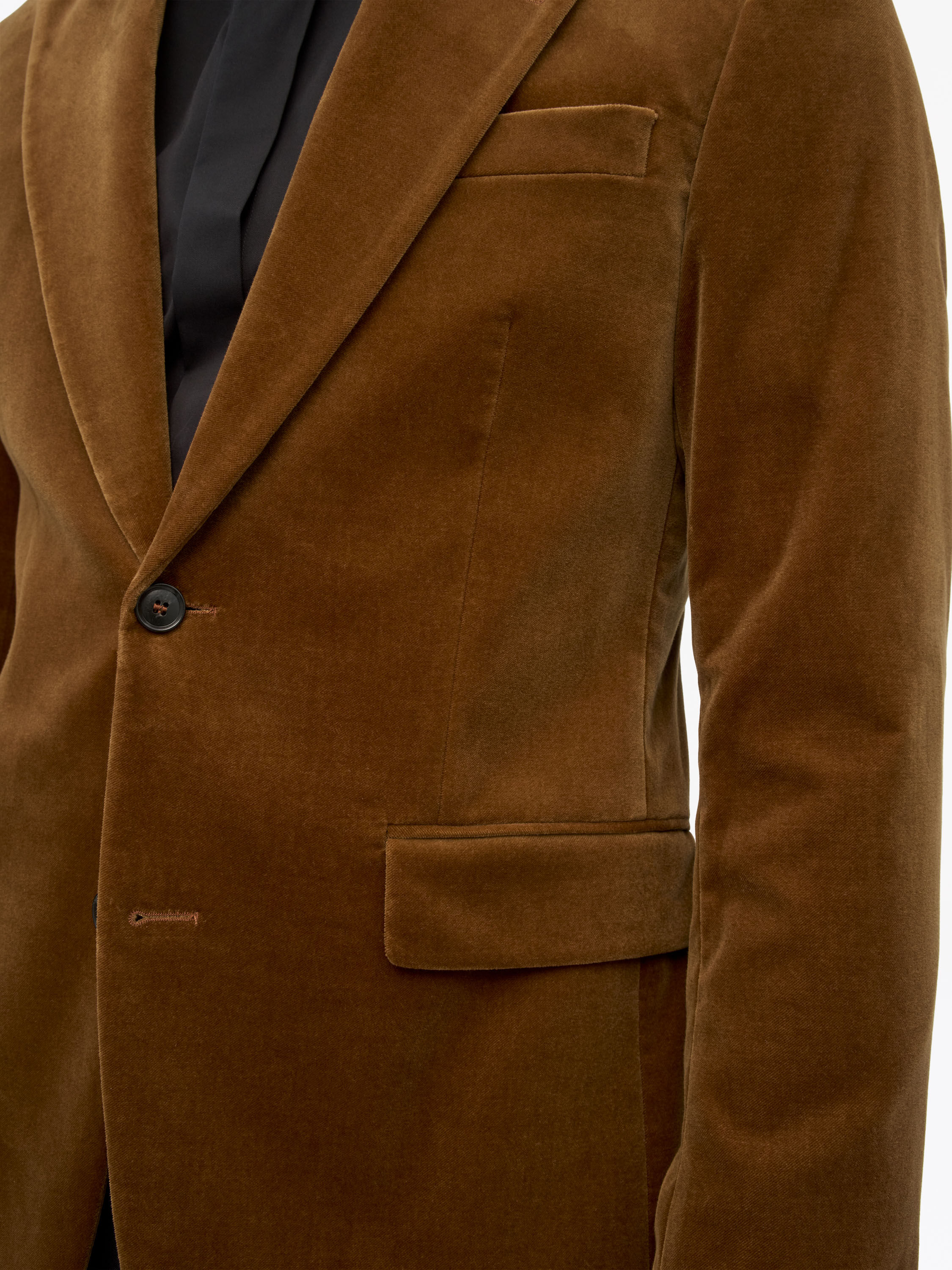 Ease Slank Velvet Blazer