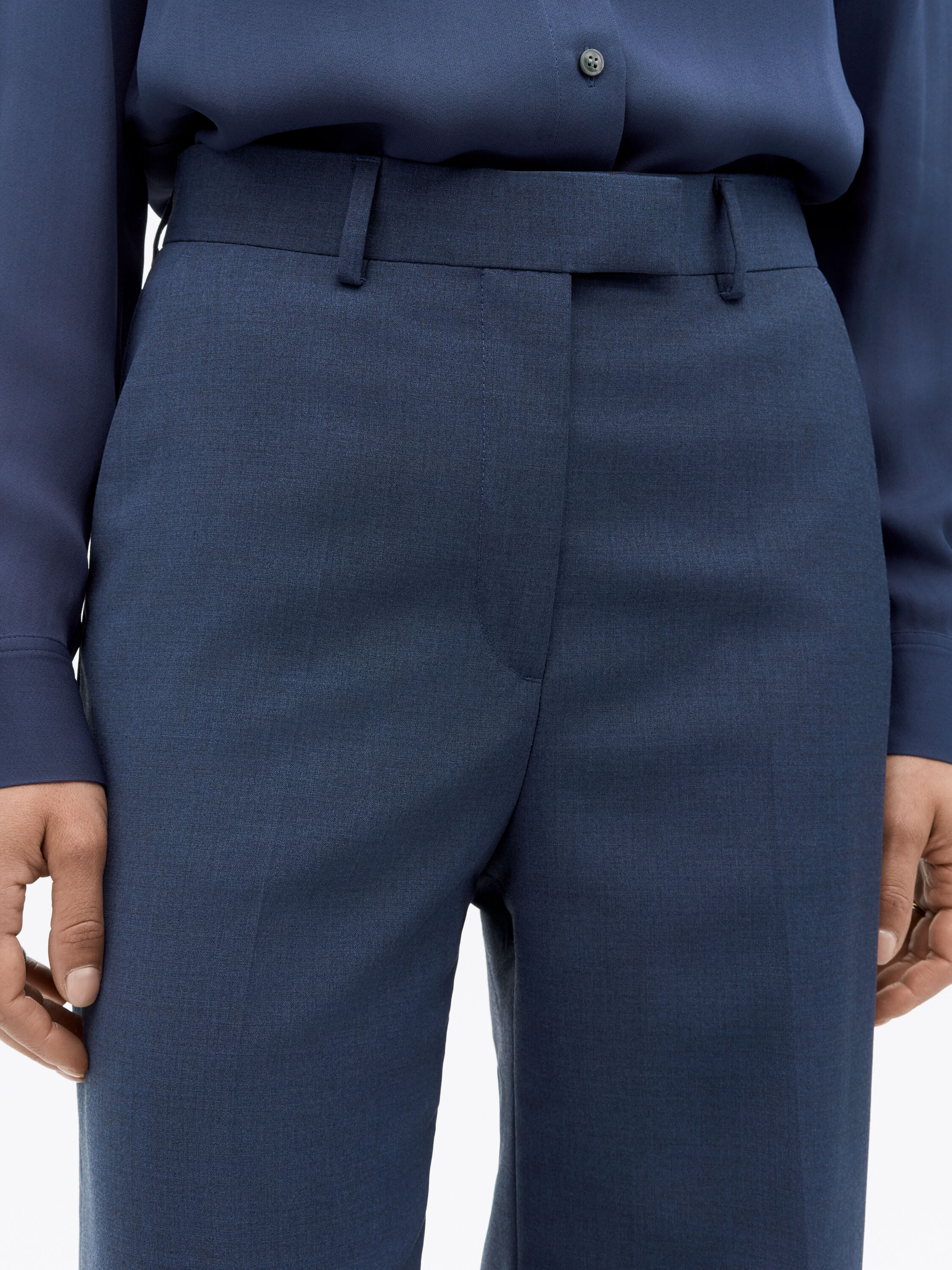Nancy Blue Wool Suit
