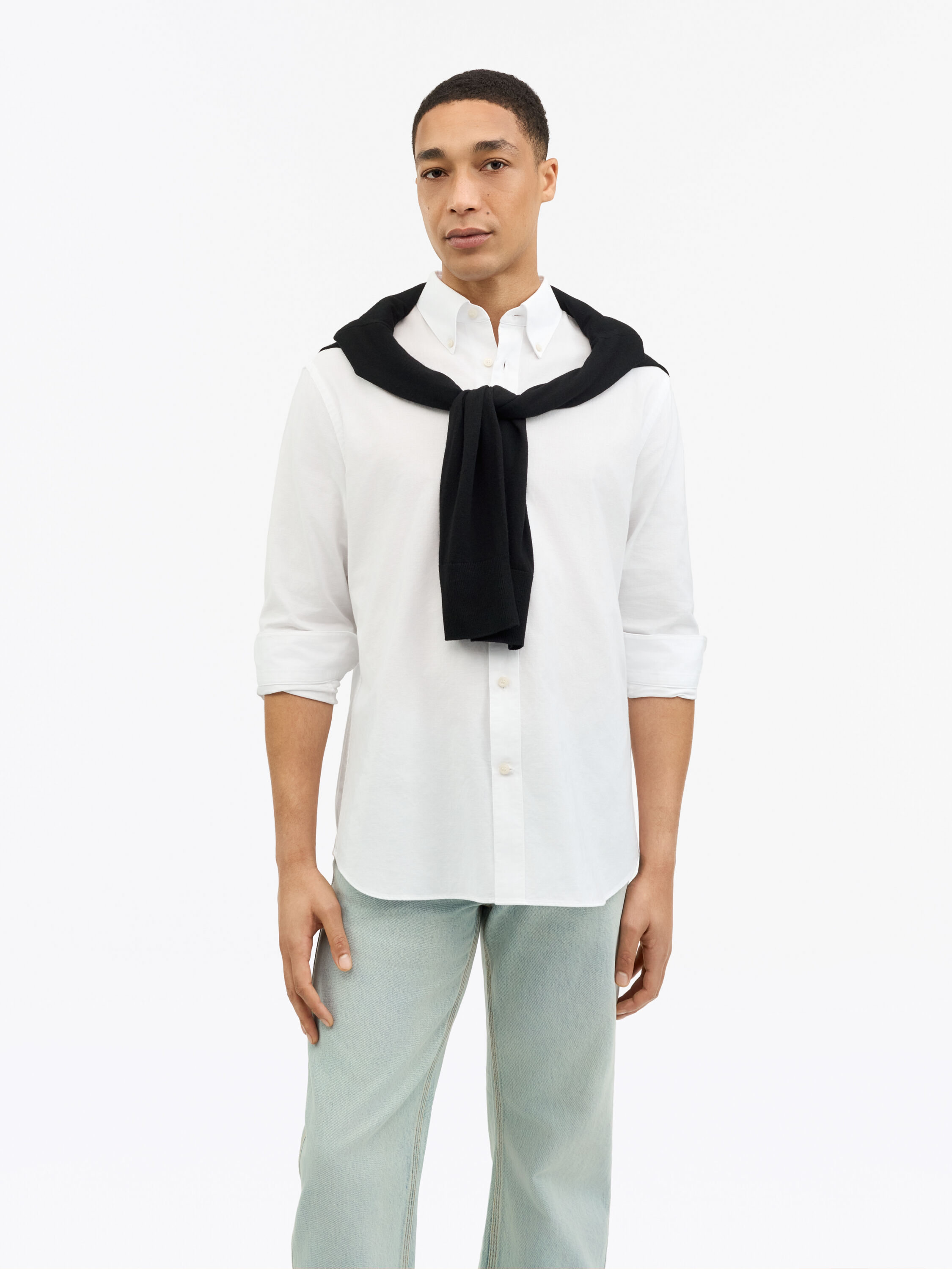 Chemise Ample en Coton Bjorn