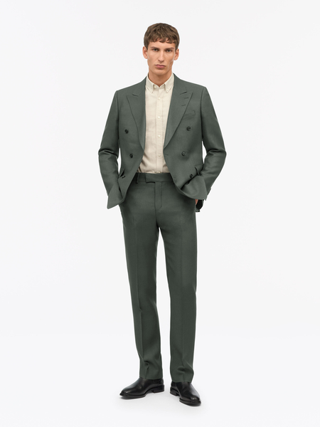 Tenser RWS Straight Wool Trousers