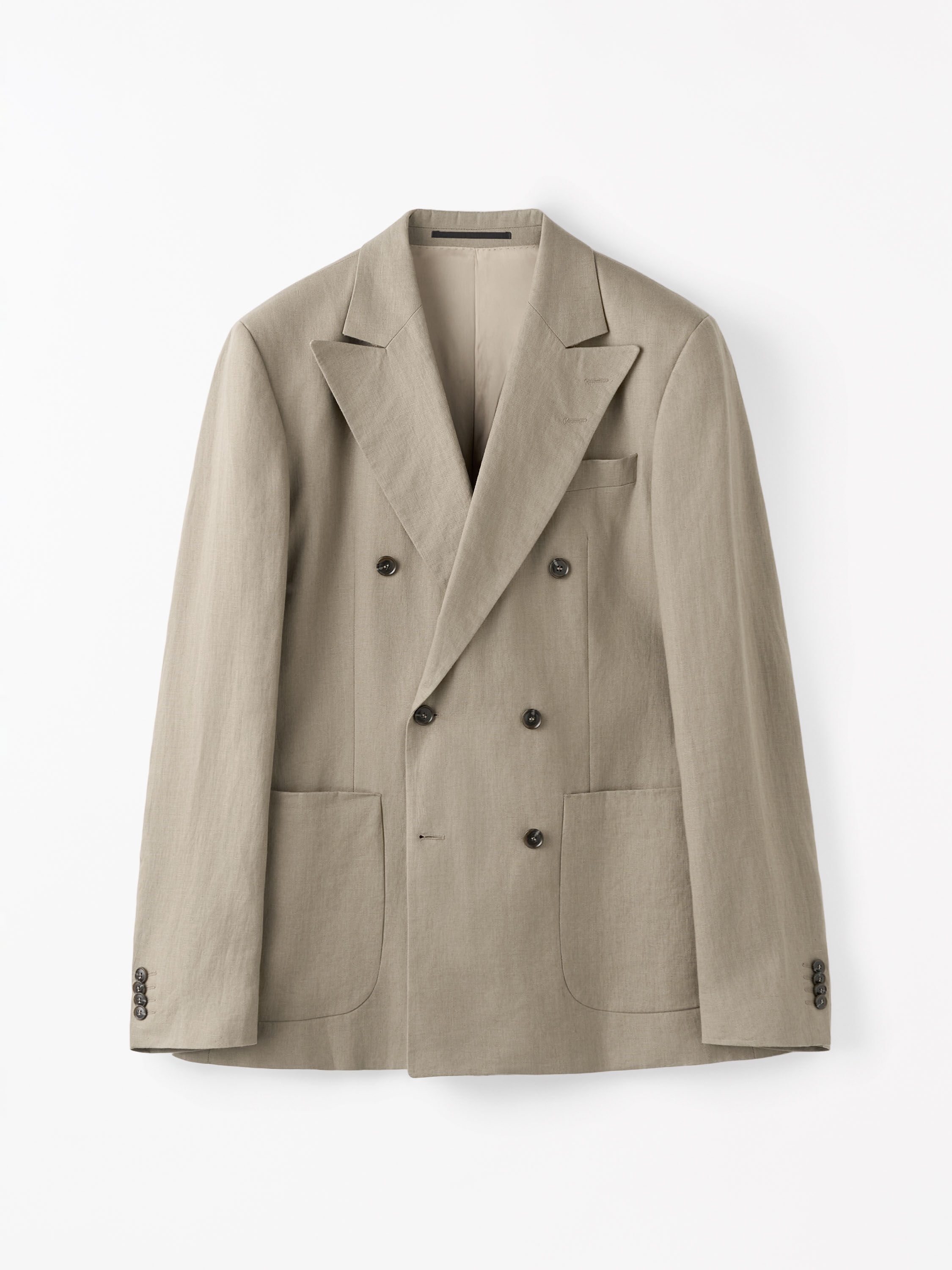 Joachim Light Brown Linen Suit