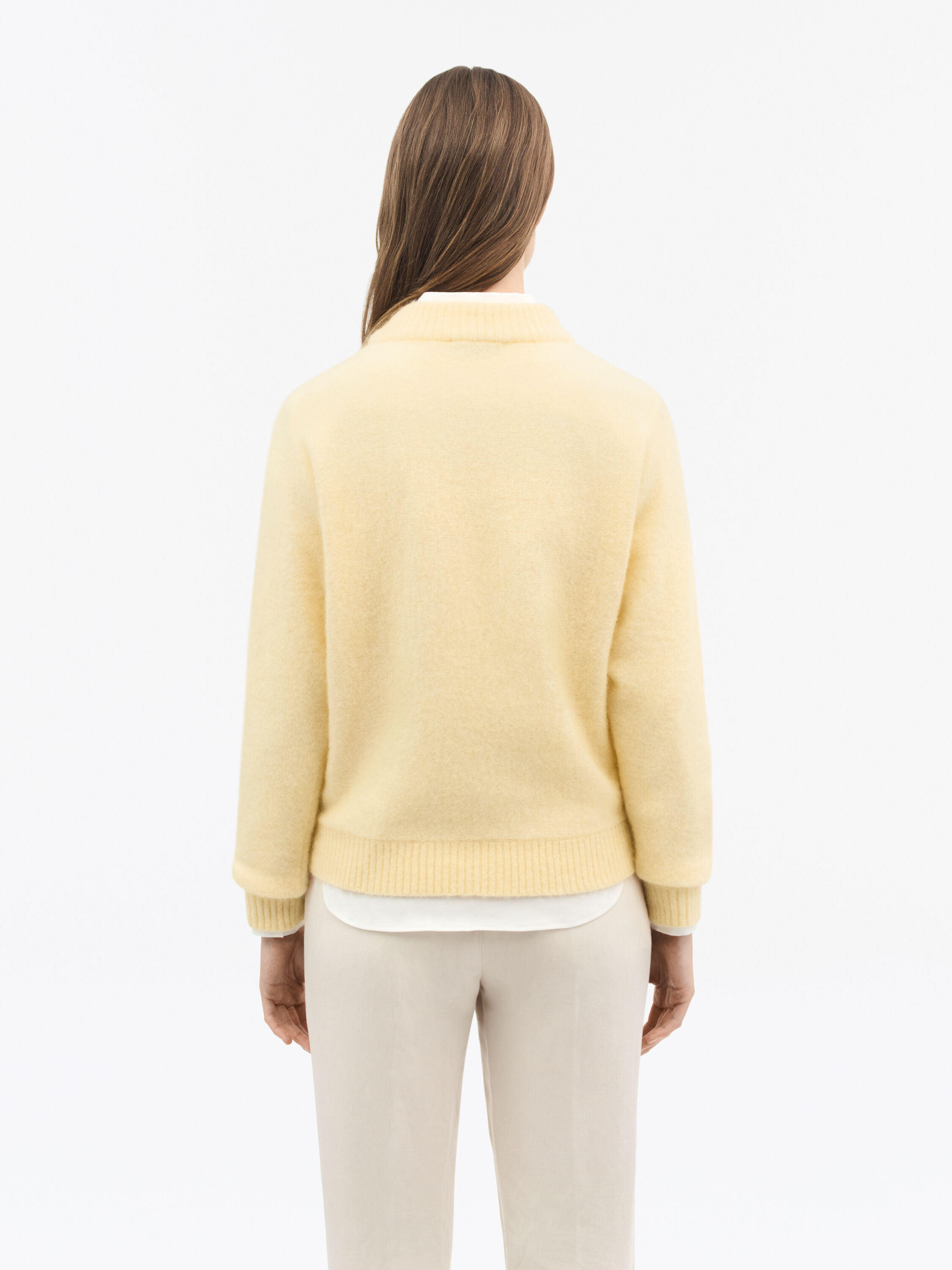 Gwynn Mohair Wool Blend Sweater