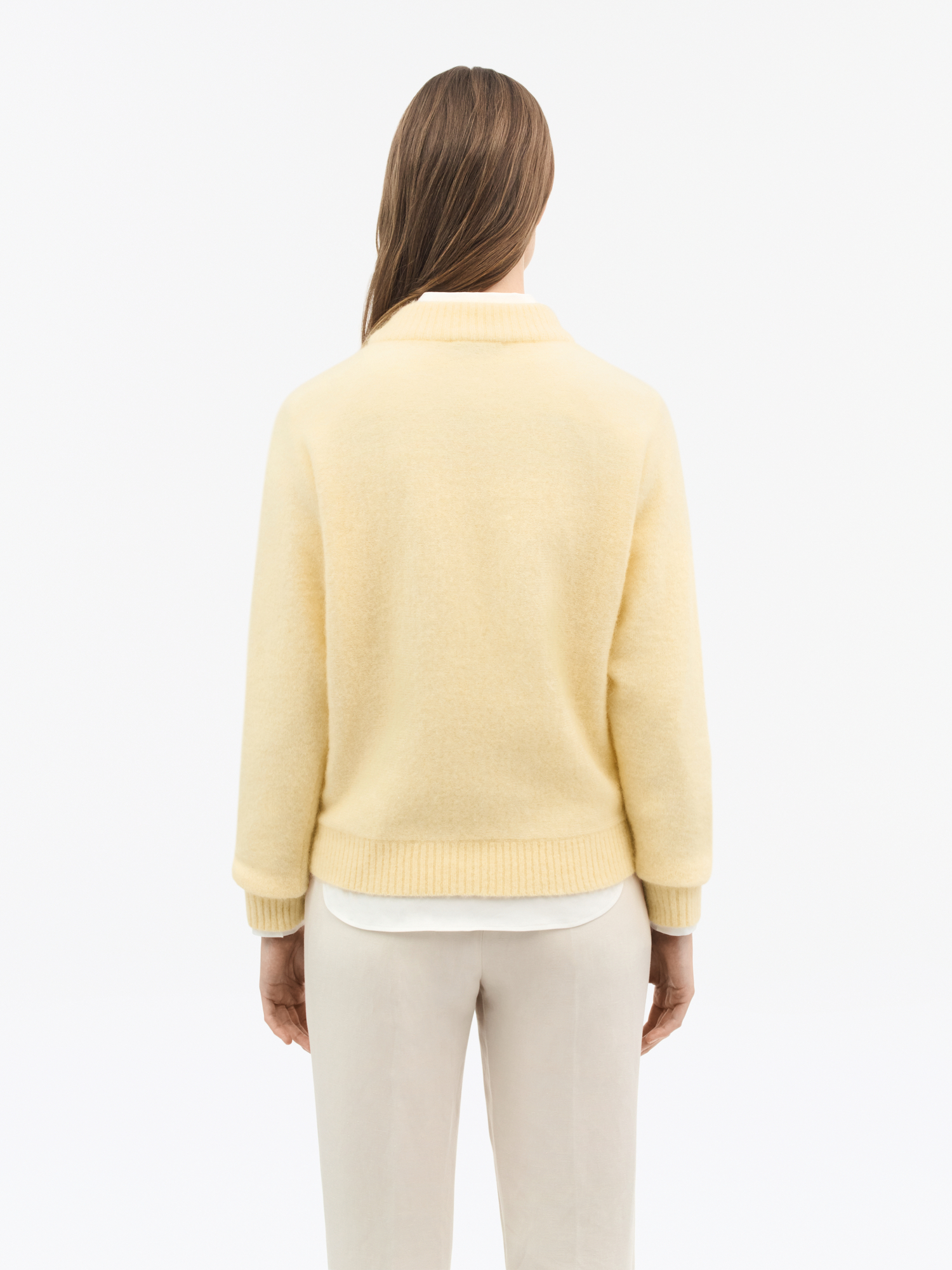 Gwynn Mohair Wool Blend Sweater