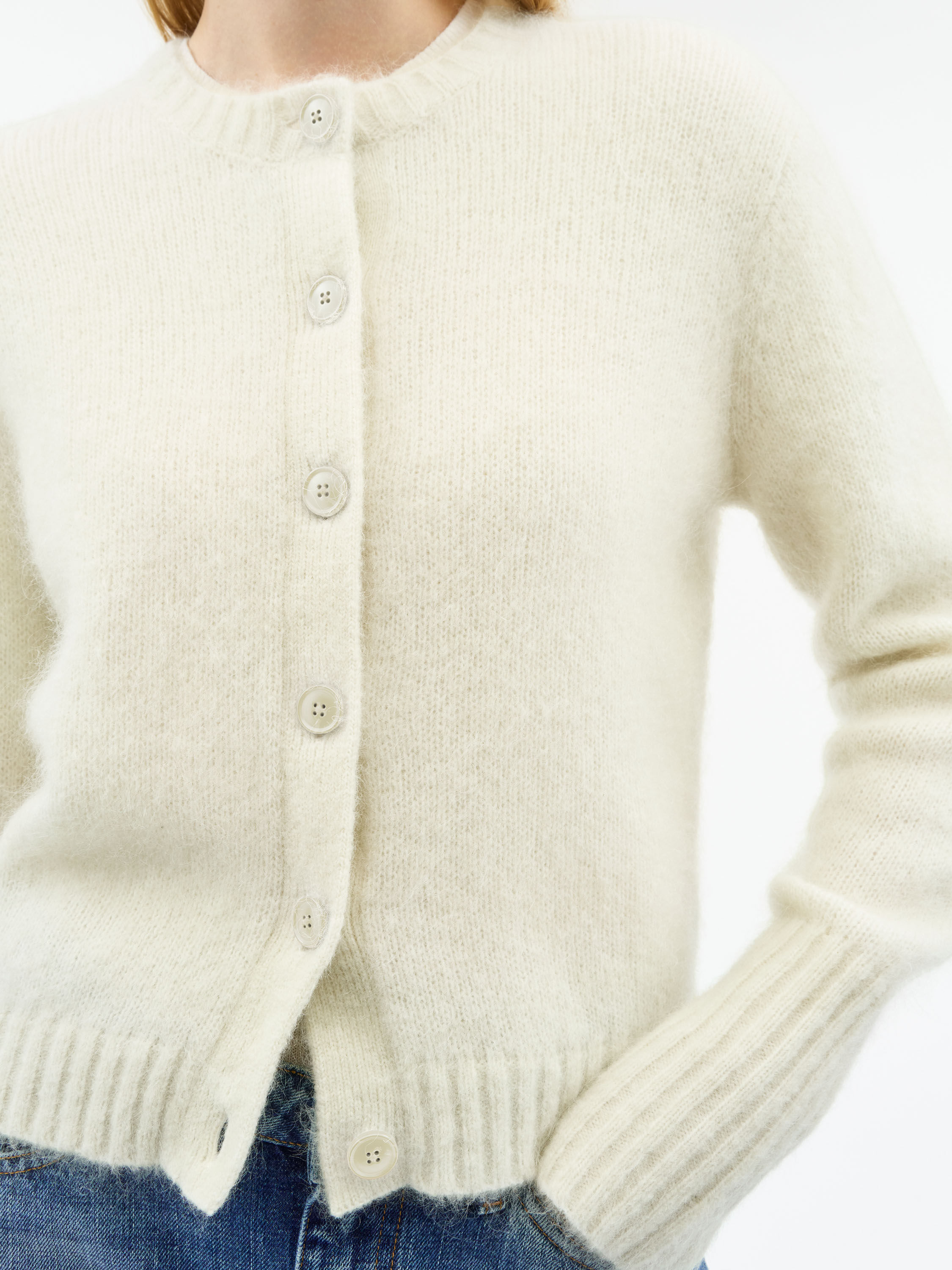 Leonie Kidmohair Cardigan