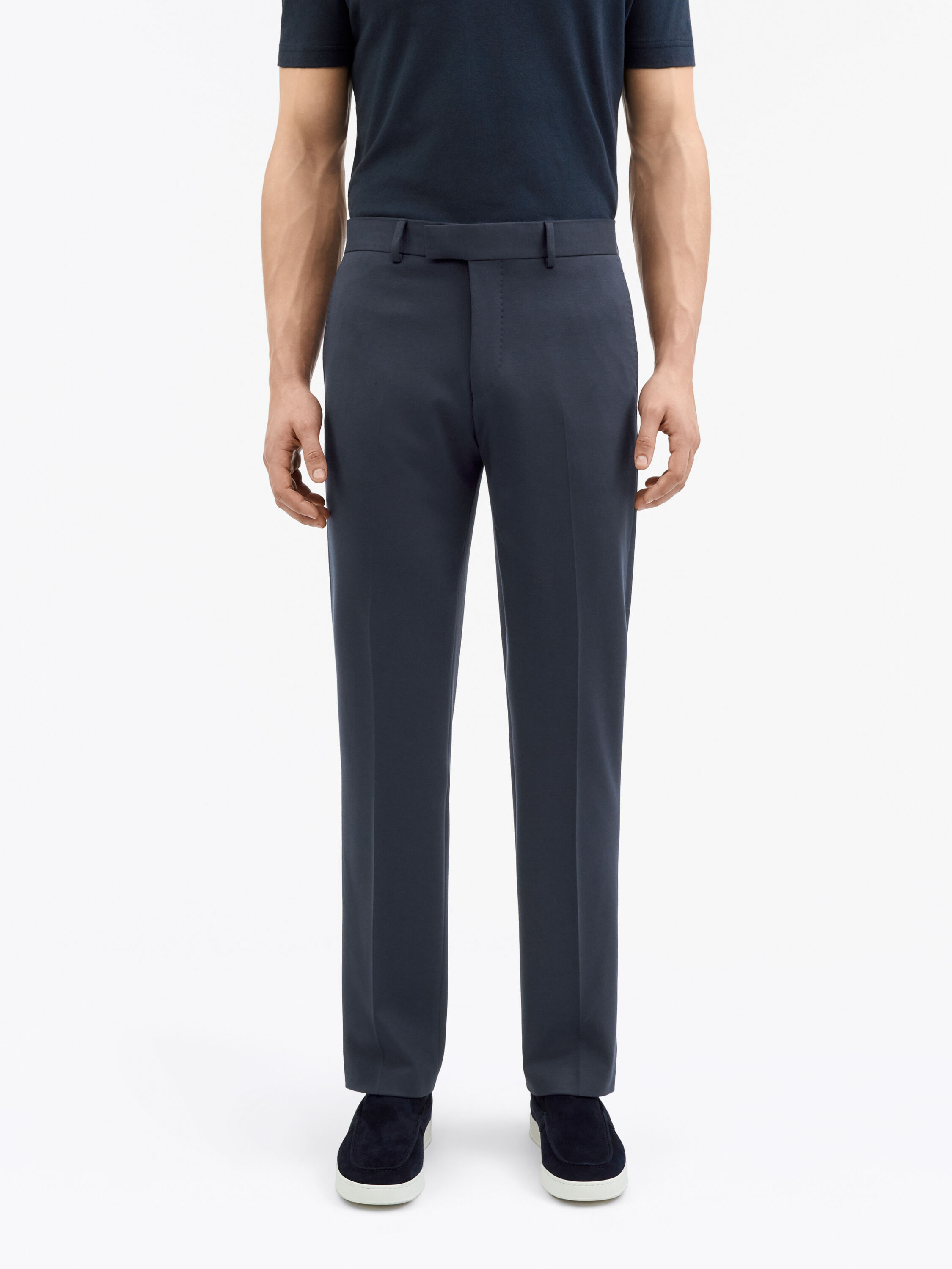 Tense Brushed Jersey Trousers