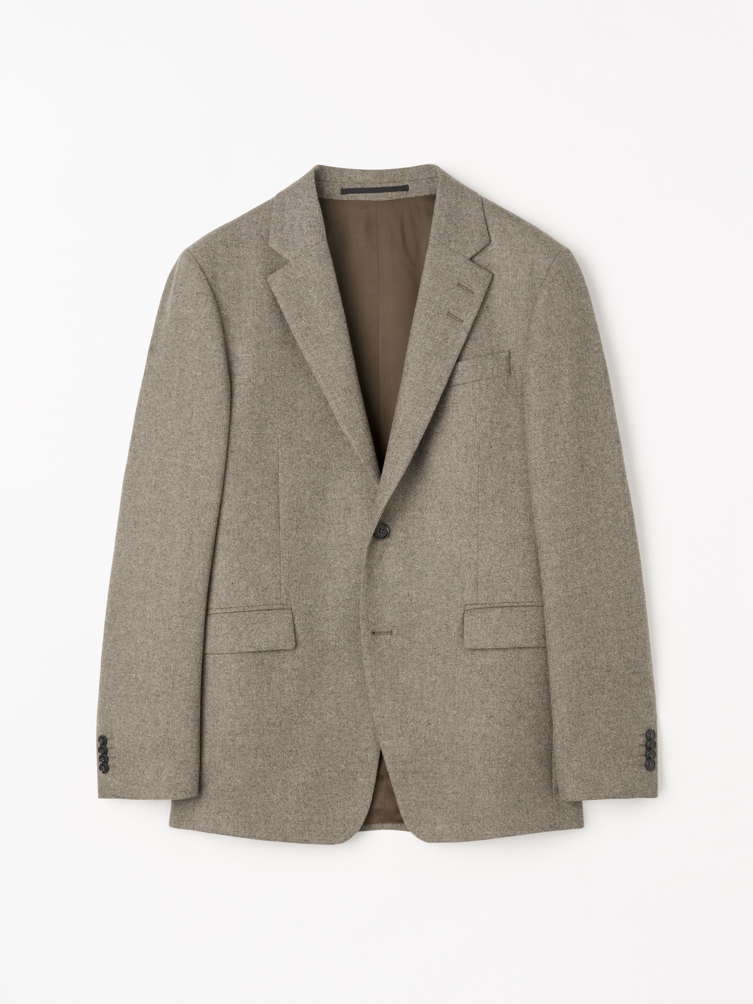 Justin Brushed Wool Suit