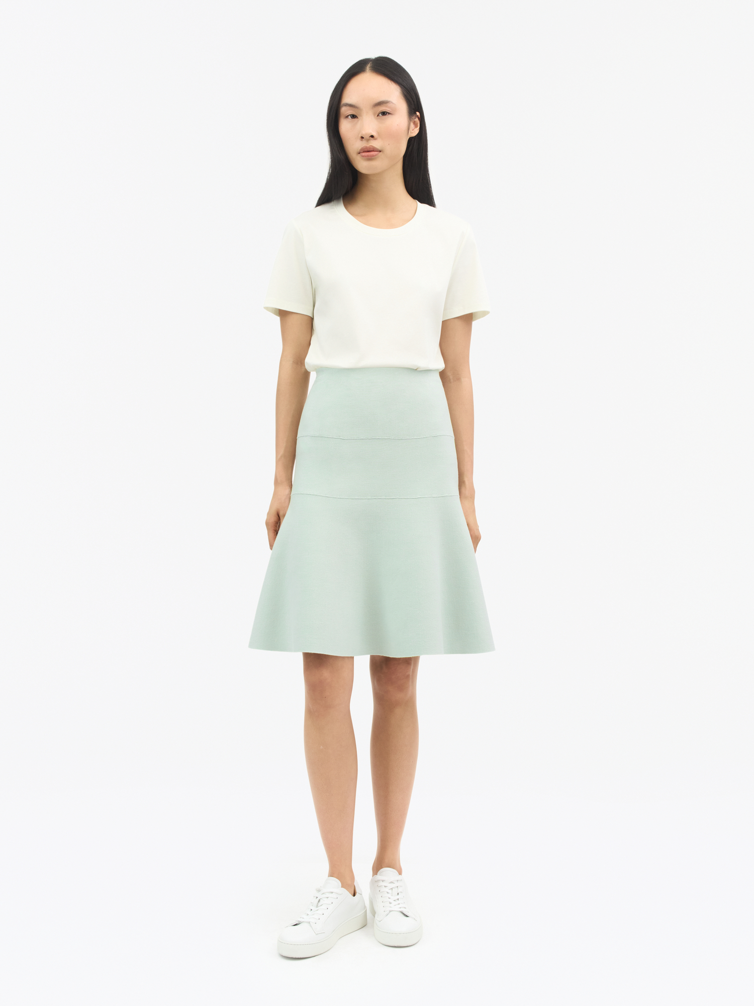 Edwige Slim Knitted Skirt