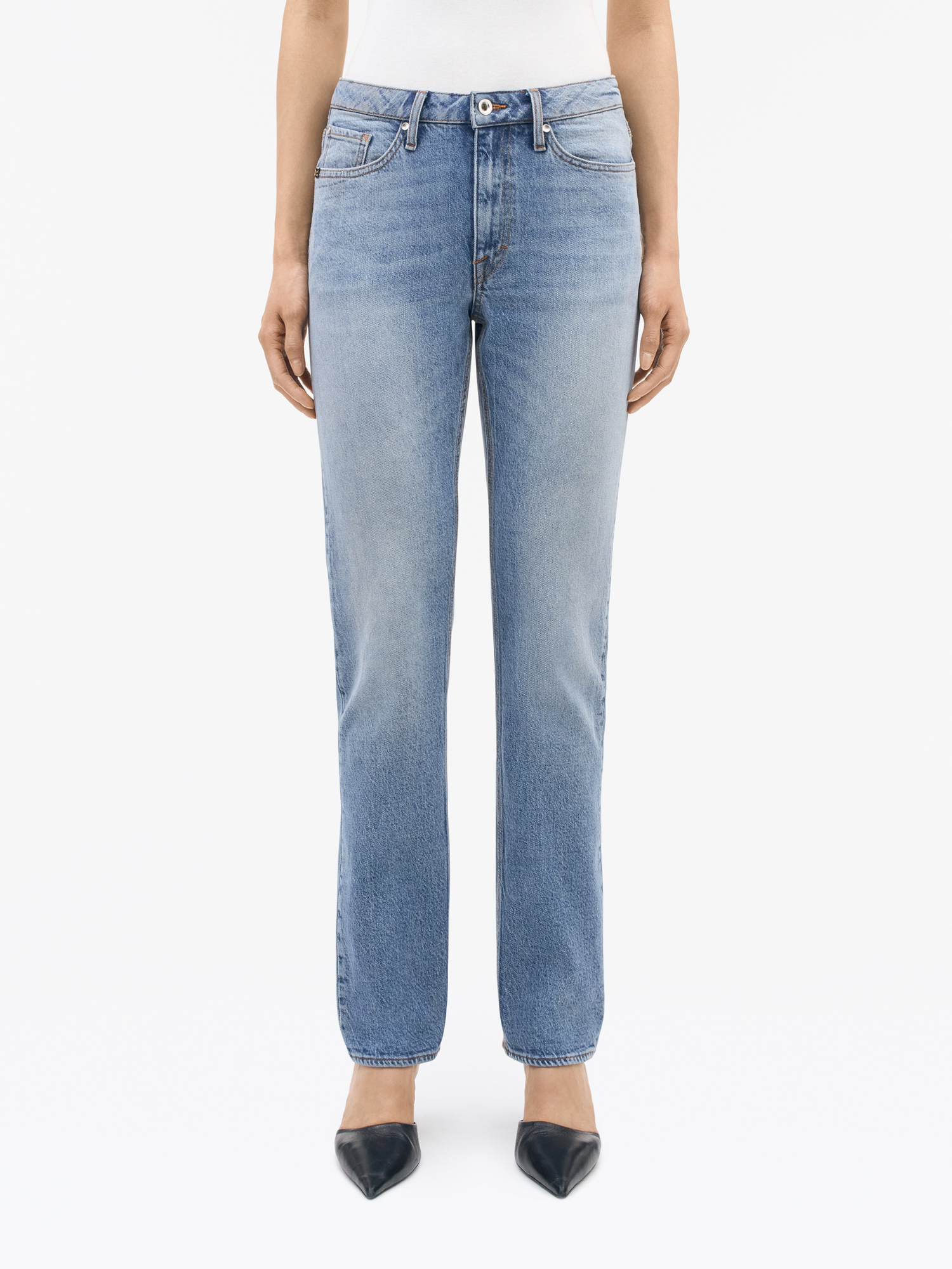 Maggie Slim Straight Jeans