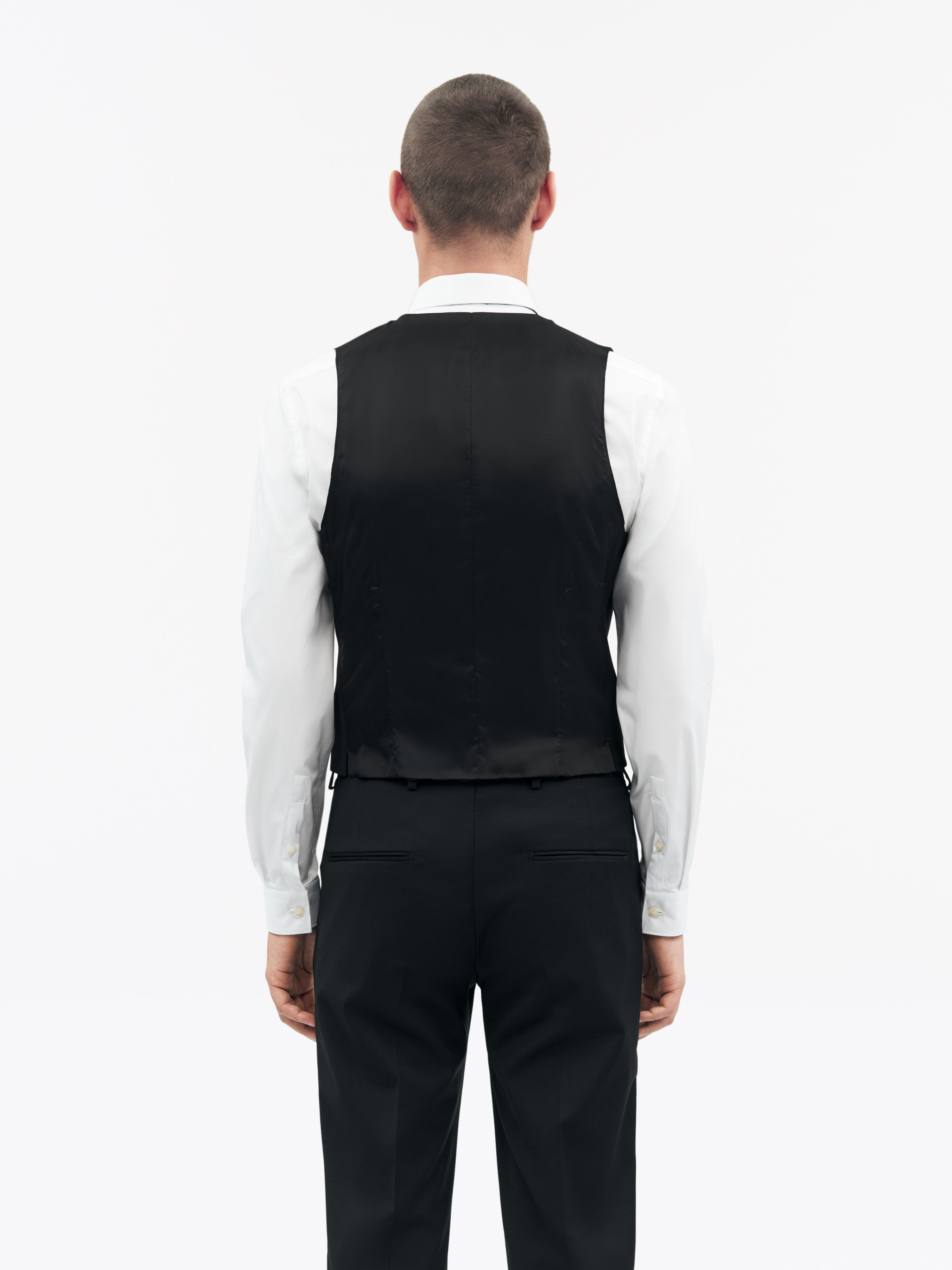 Wayde Polyester-Wool Blend Waistcoat