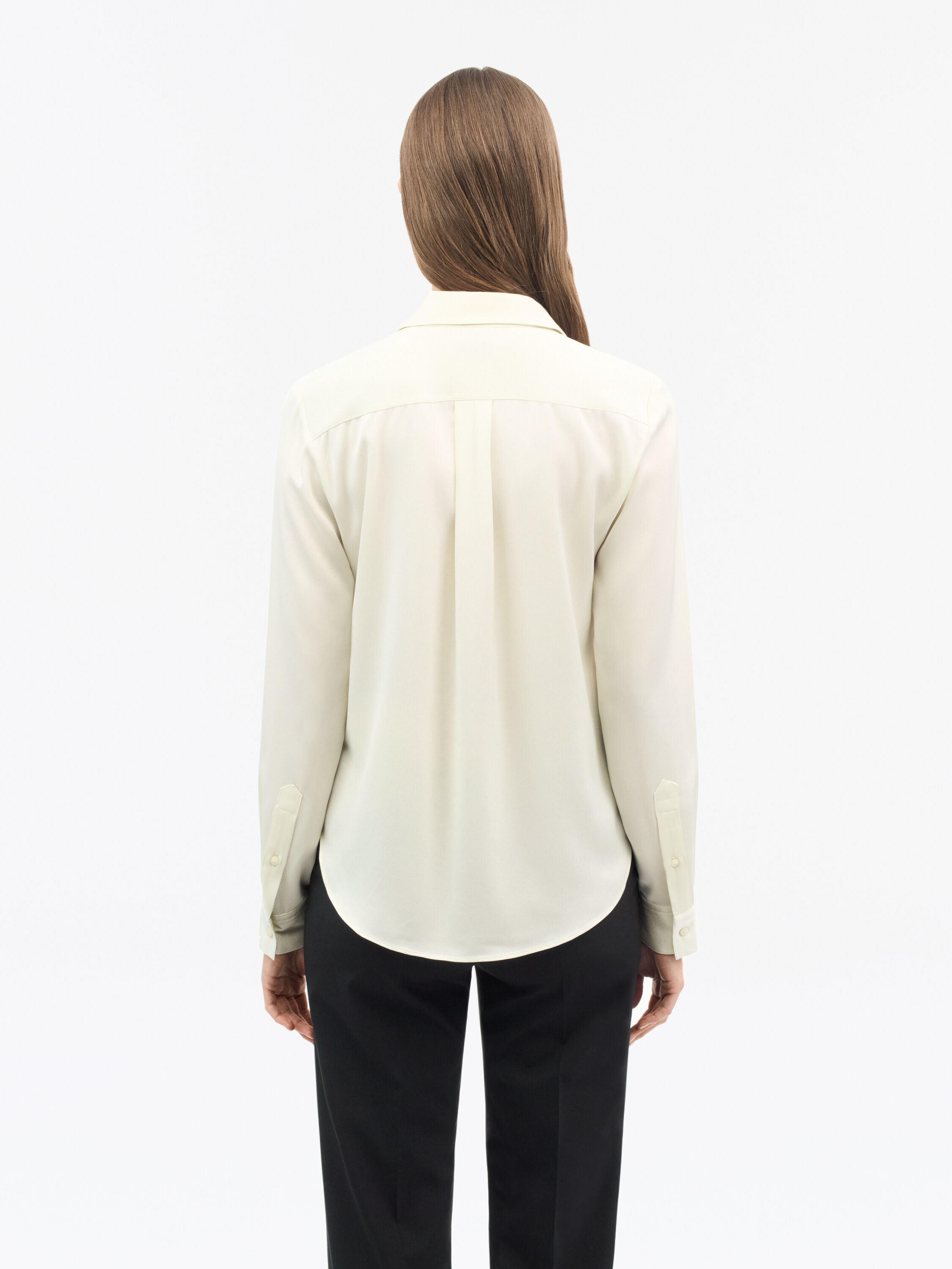 Pointed Collar Celsa Shirt 