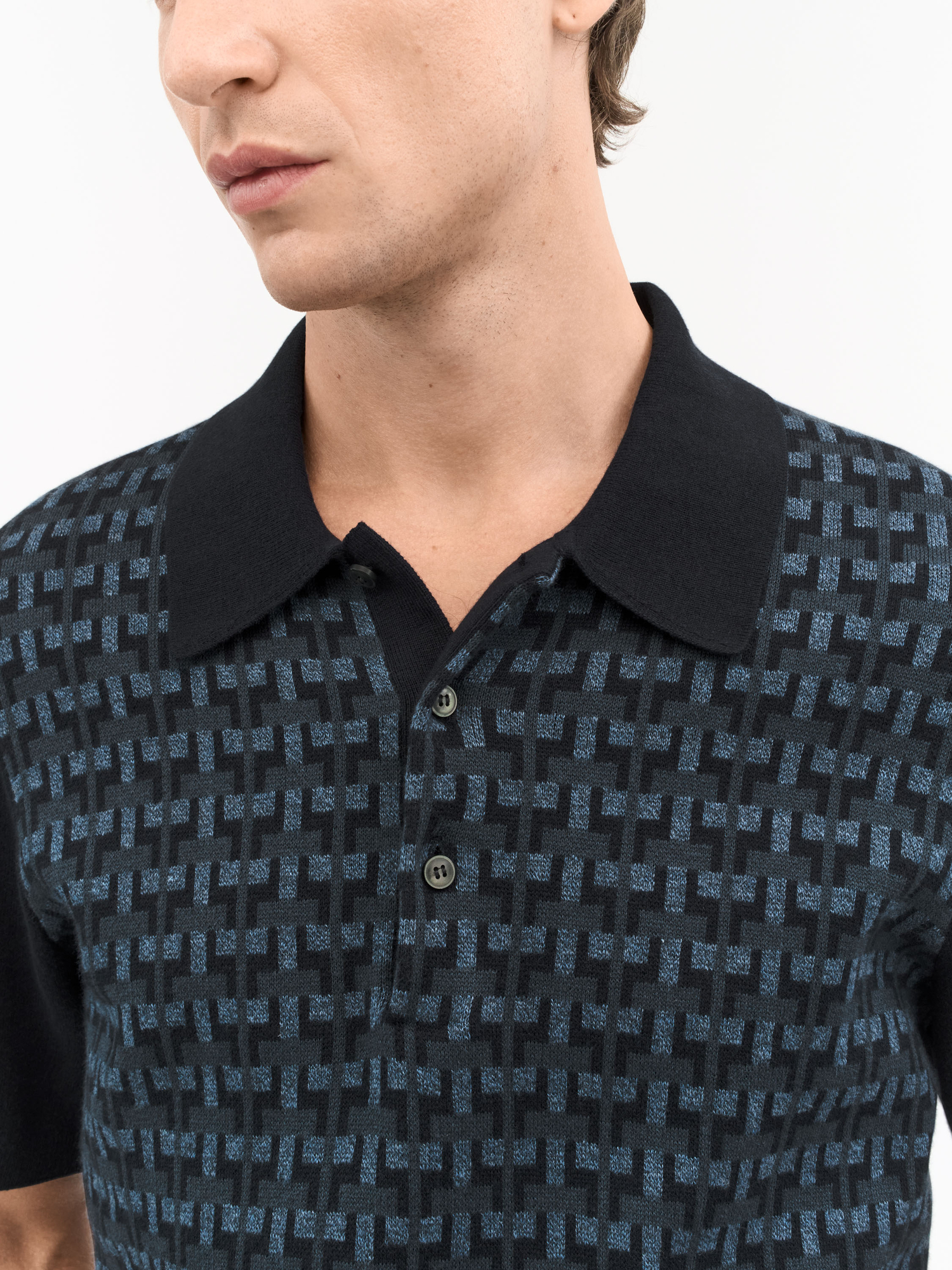 Erros J Polo Knit Sweater