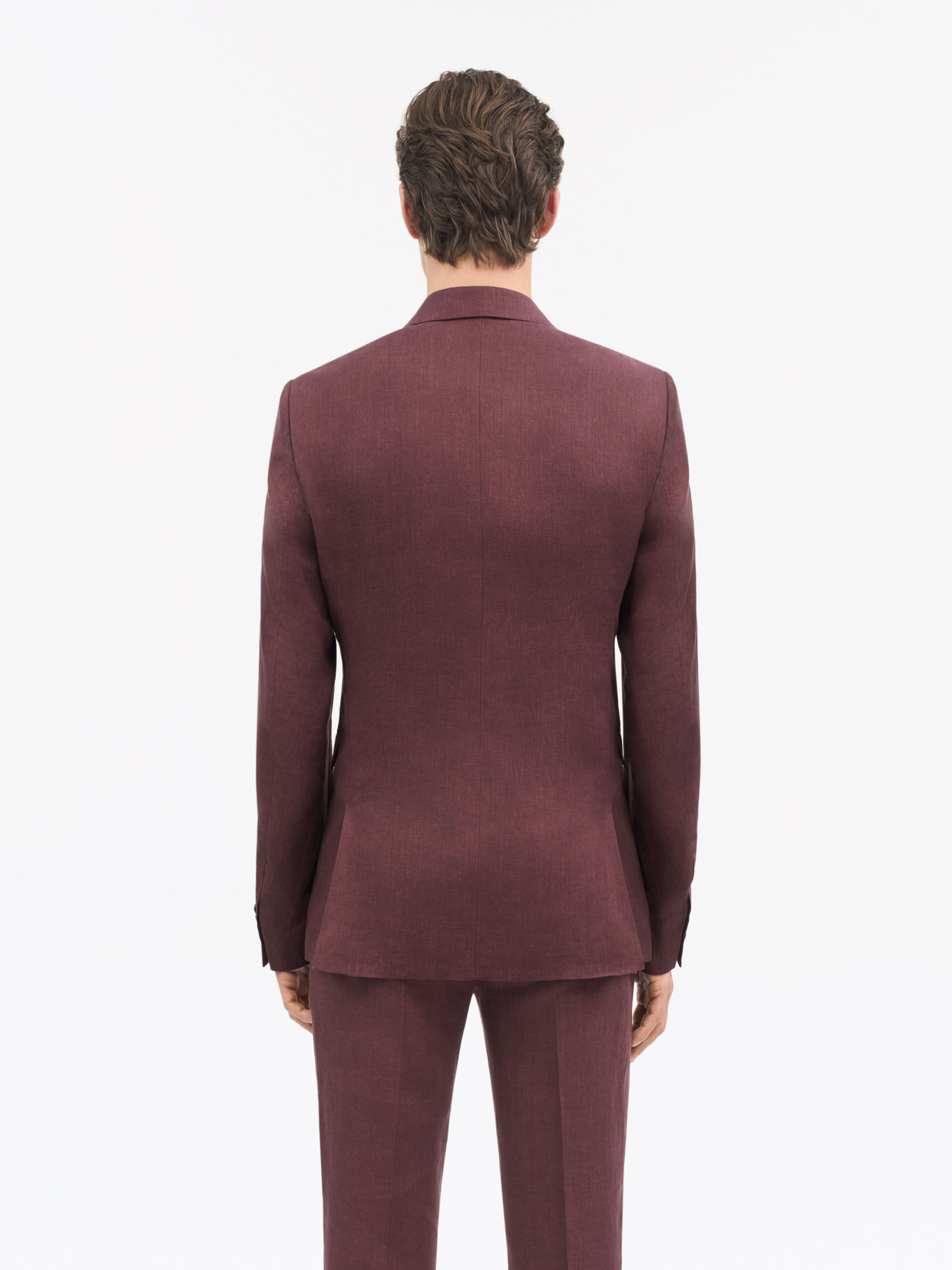 Blazer Slim En Lin Justin