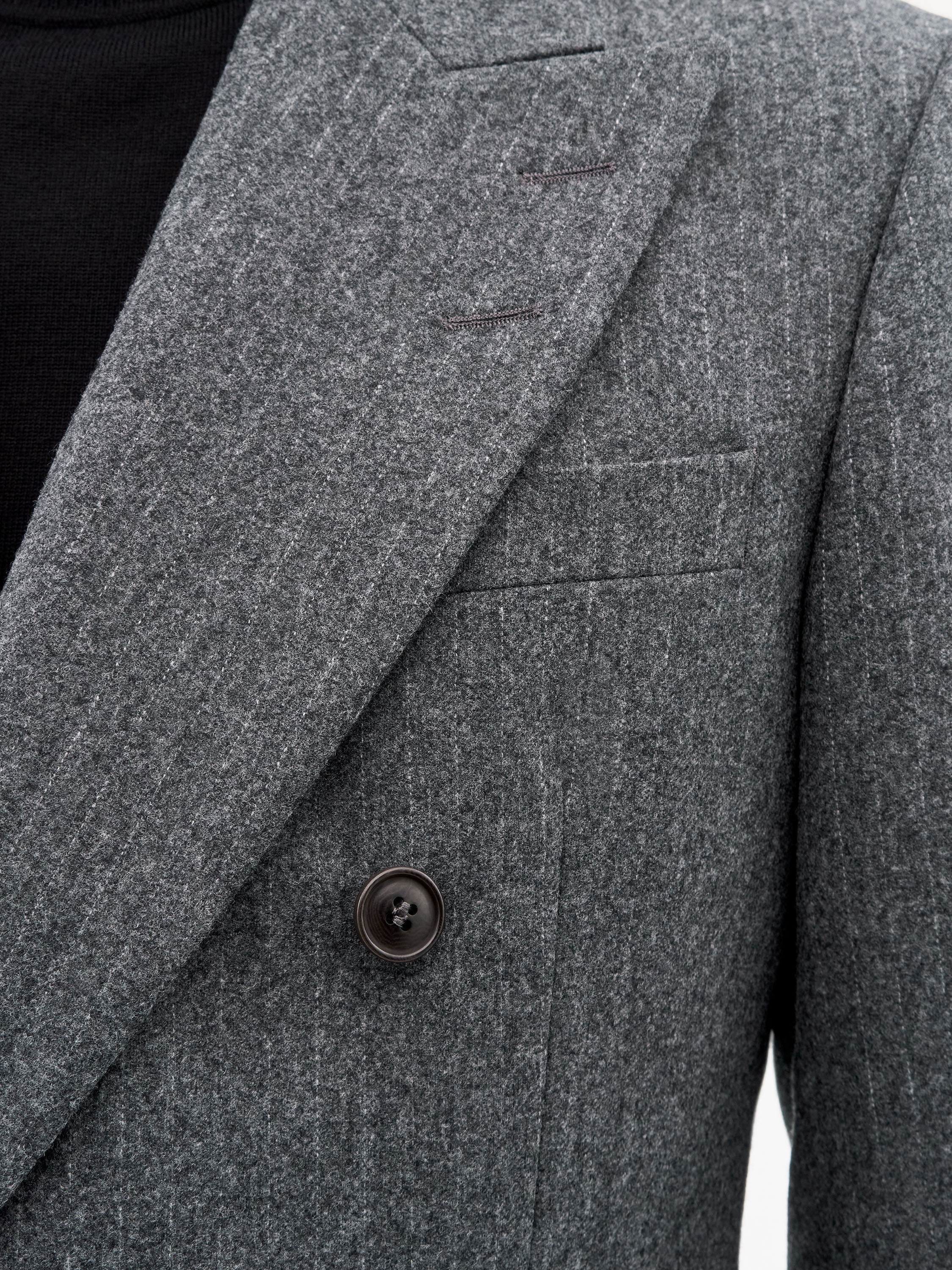 Joachim Pinstripe Wool Jacket
