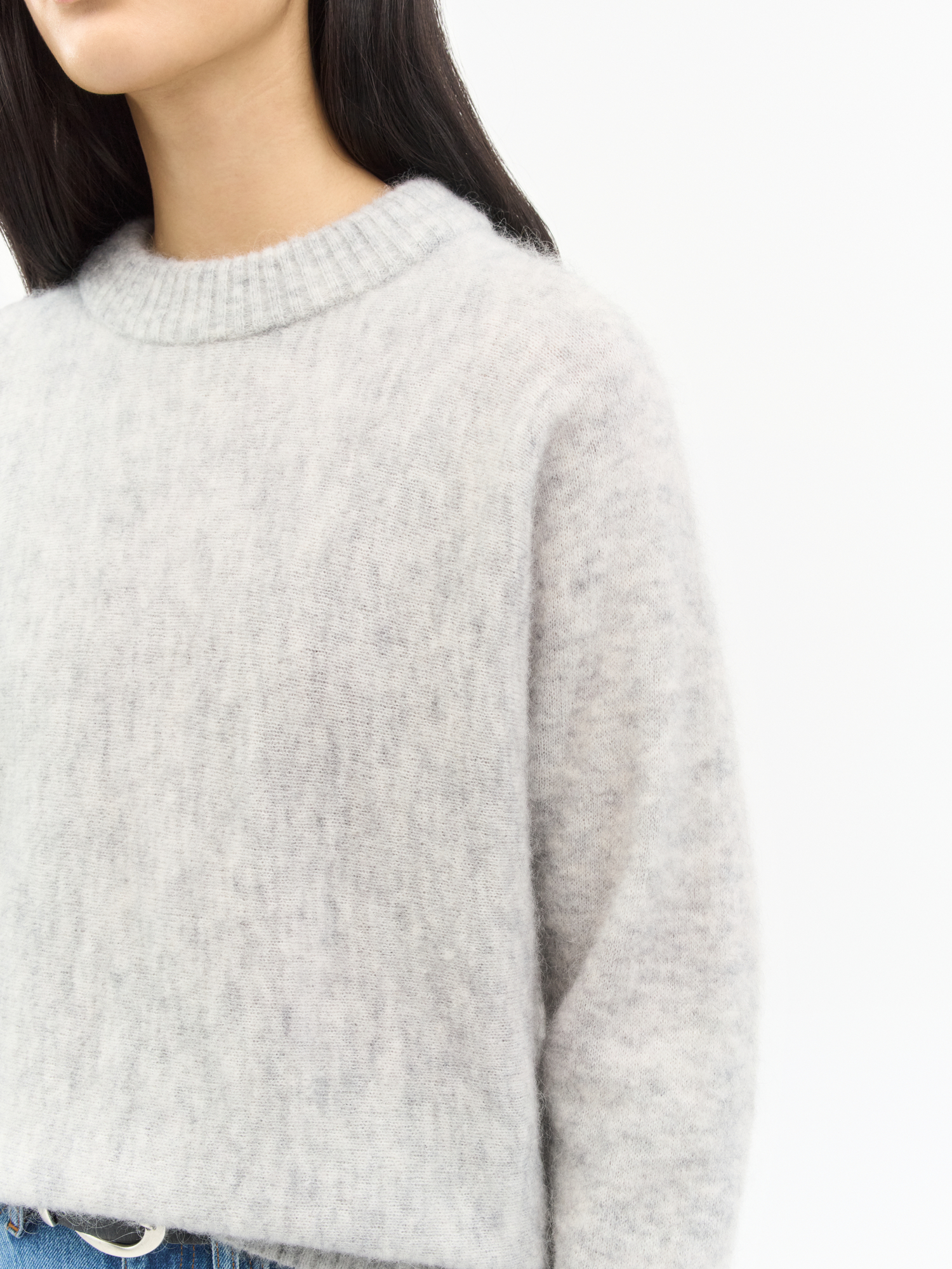 Gwynn Mohair-Merino Pullover