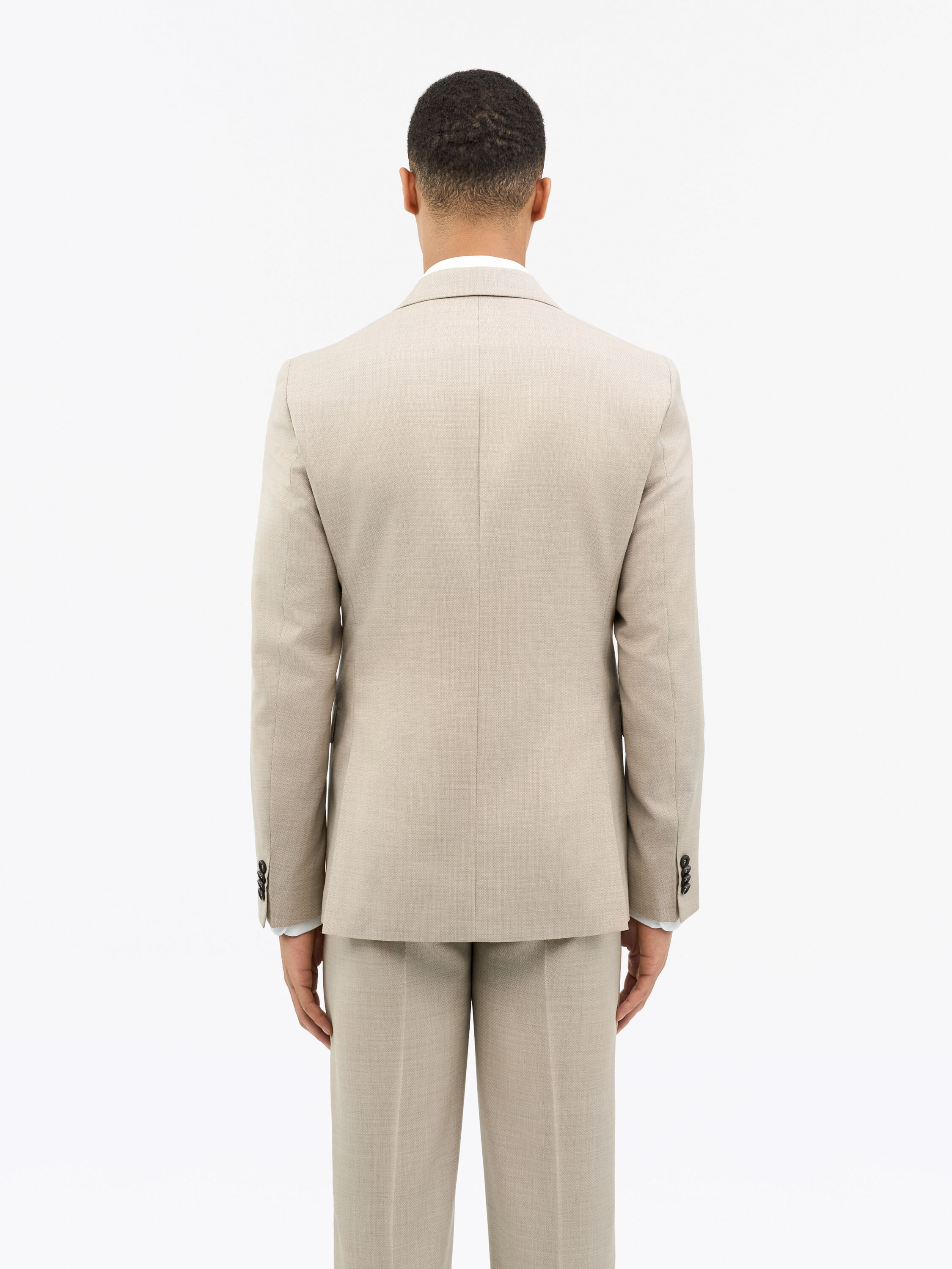 Ease Beige Wool Suit