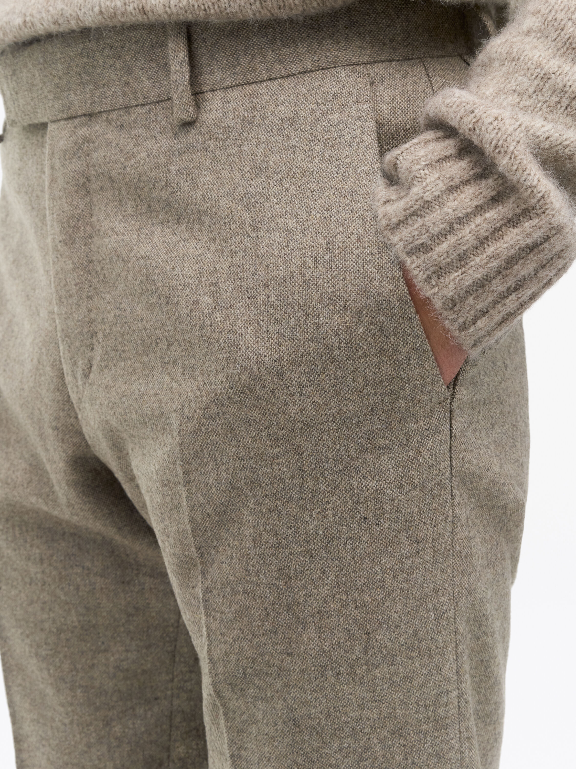 Justin Brushed Wool Suit