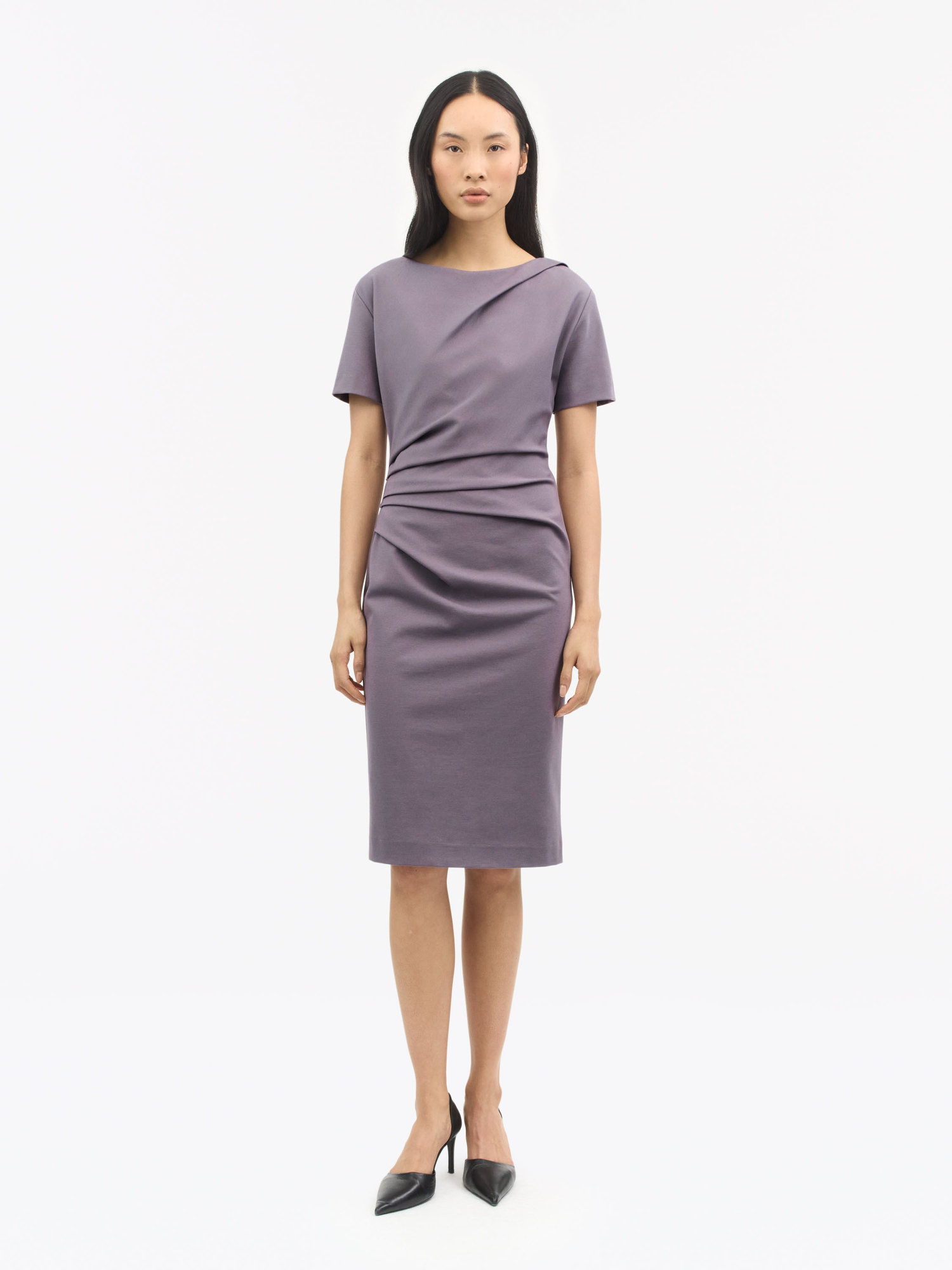 Izlo Slim-Fit Midi Dress