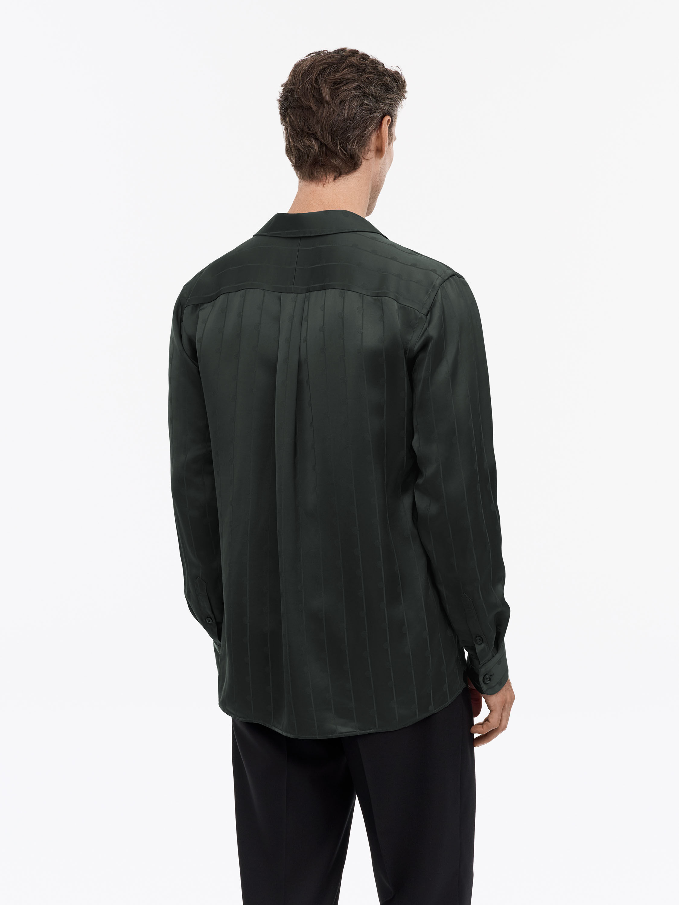 Perona Stripe Jacquard Shirt