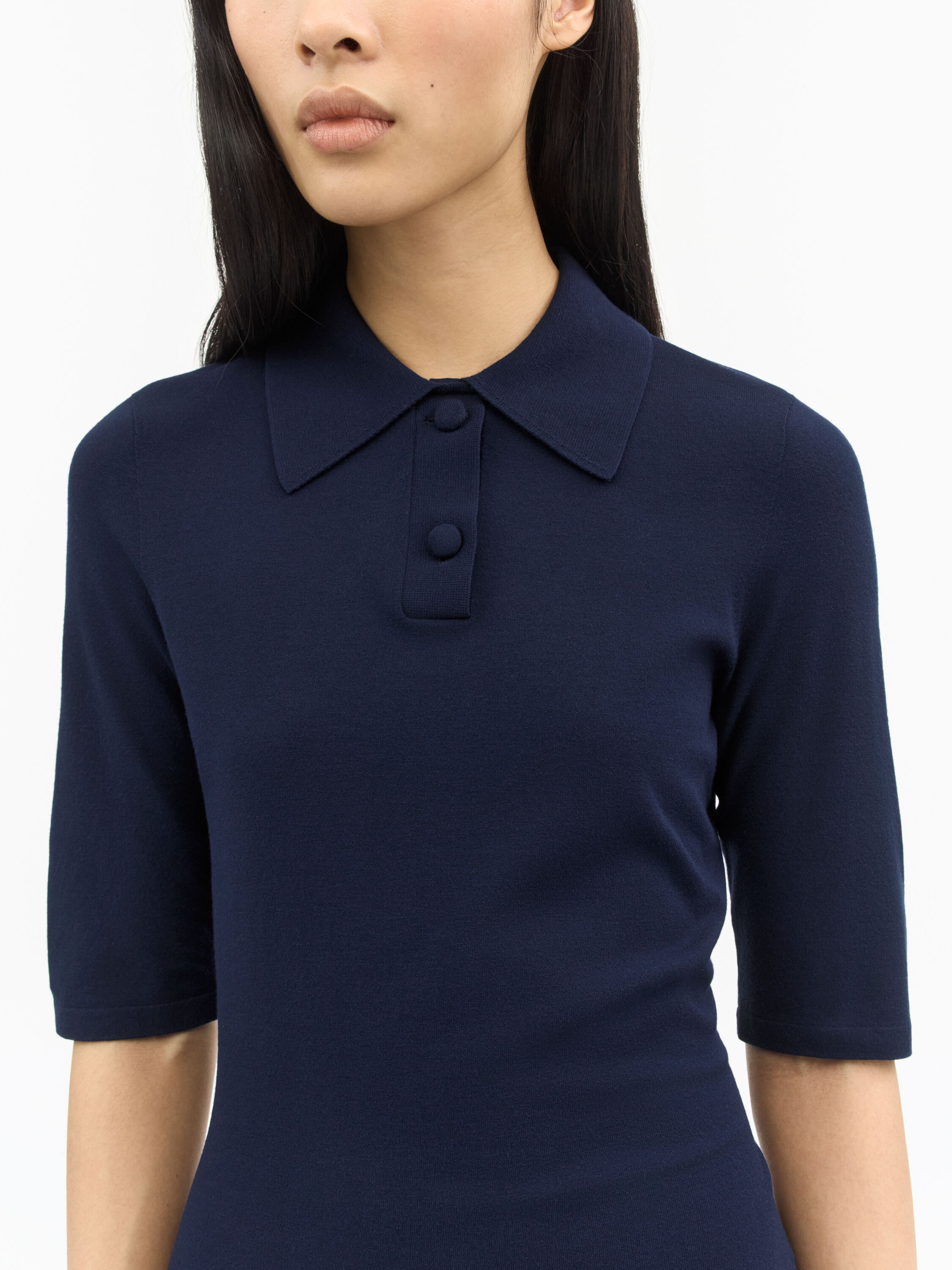 Robe Cintr&eacute;e en Maille Rayen