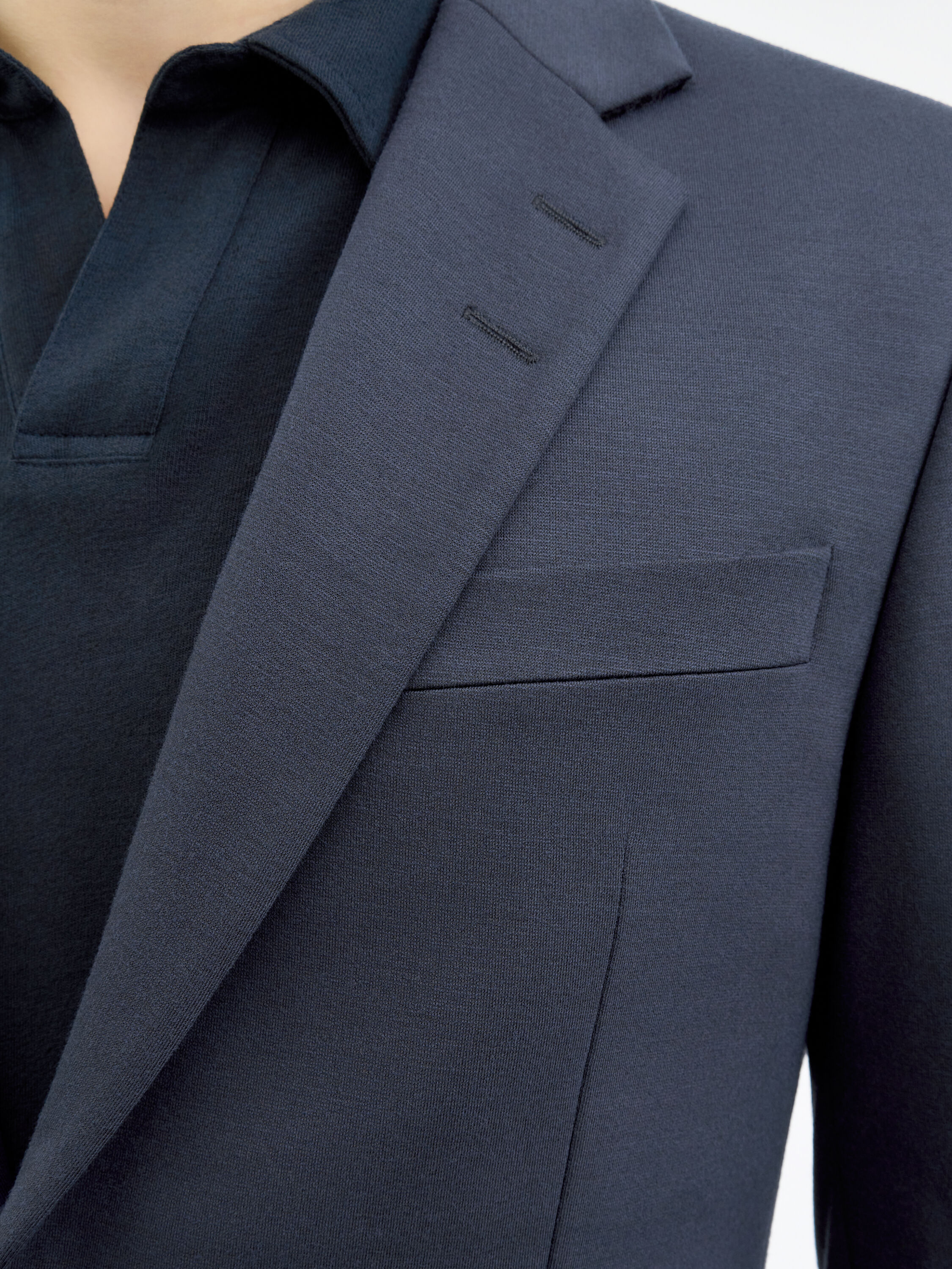 Justin P Brushed Jersey Suit